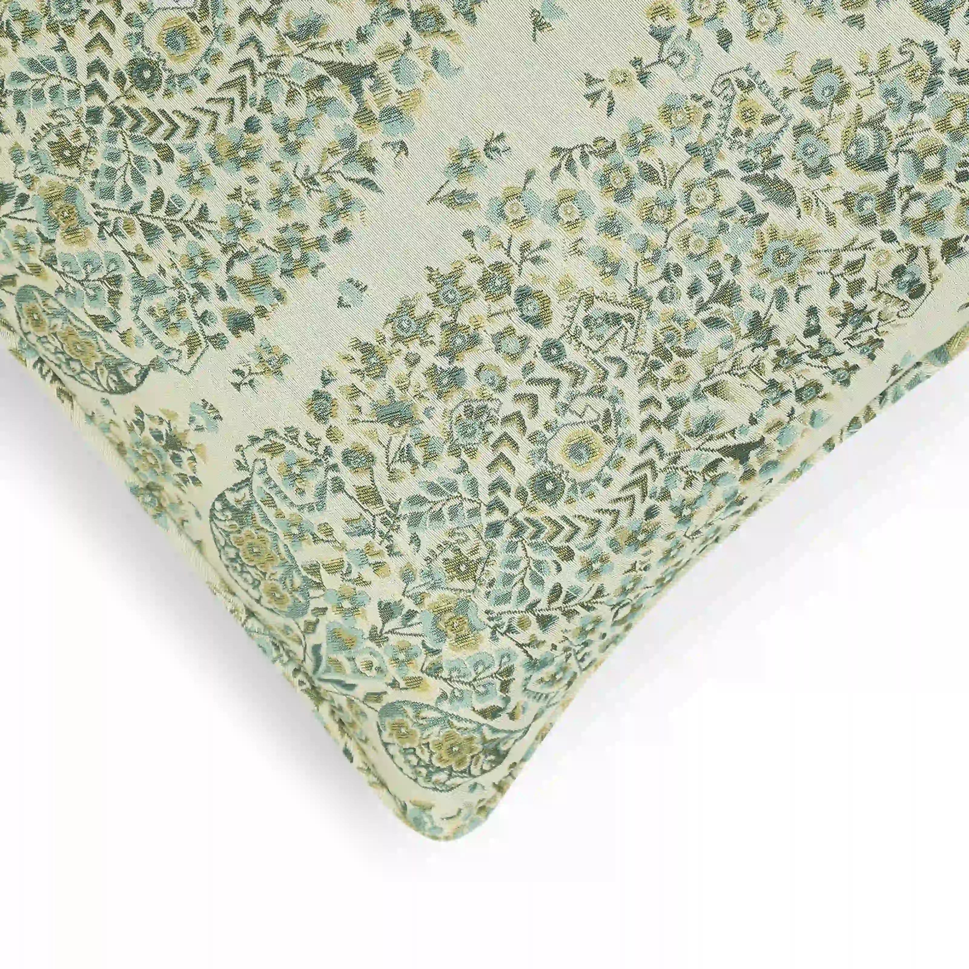 Espricia Woven Cushion Cover | Paisley Dreams Teal / Cushion Cover (51cm x 51cm)