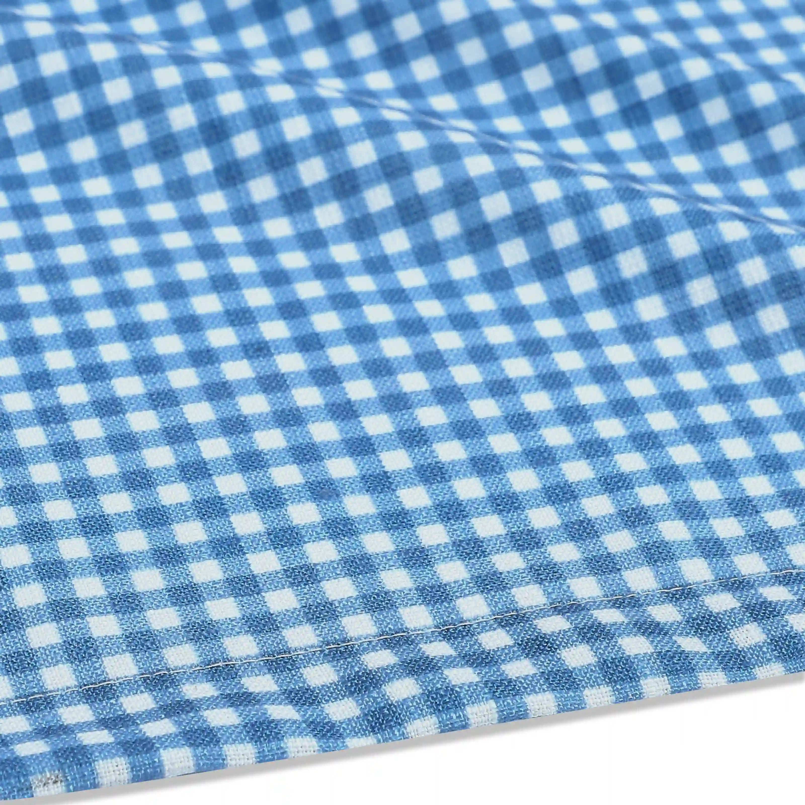 Nonna's Home 100% Polyester Apron Small Blueberry Gingham / Apron (70cm x 90cm)