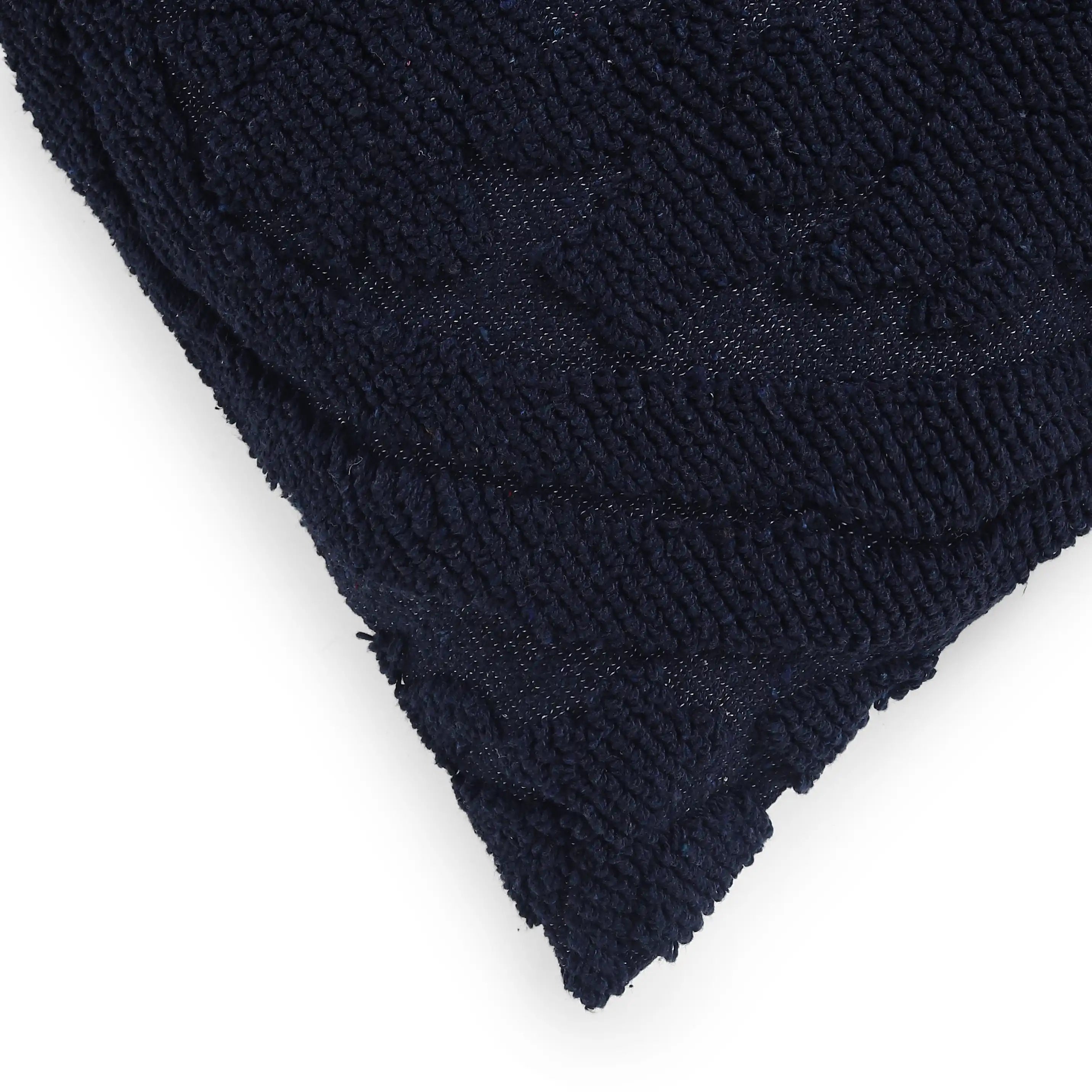 Vissencia 100% Cotton Tufted Cushion Cover | Pattern Play Dusty Blue / Cushion Cover (51cm x 51cm)