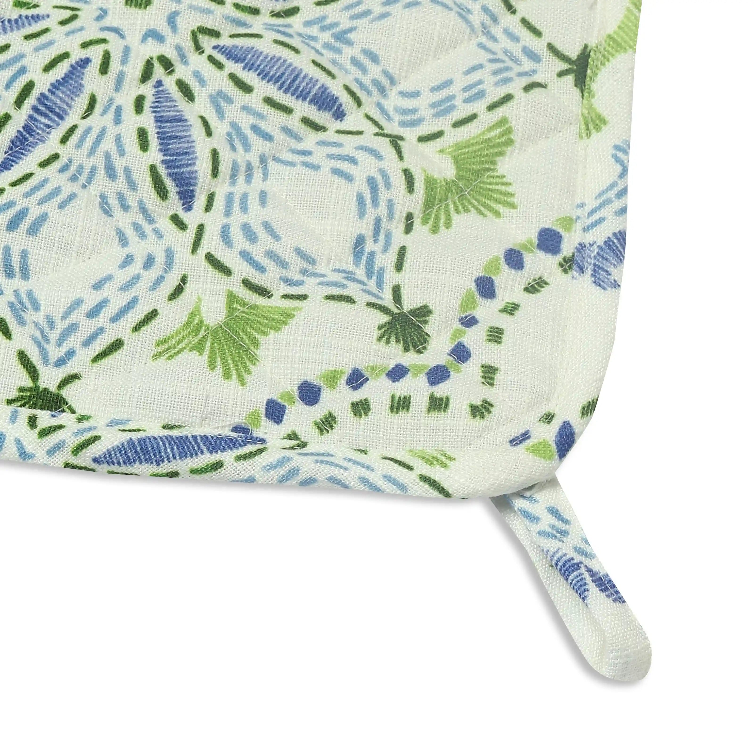 Nonna's Home 100% Polyester Pot Holders Bespoke Blooms / Pot Holder (18cm x 30cm)