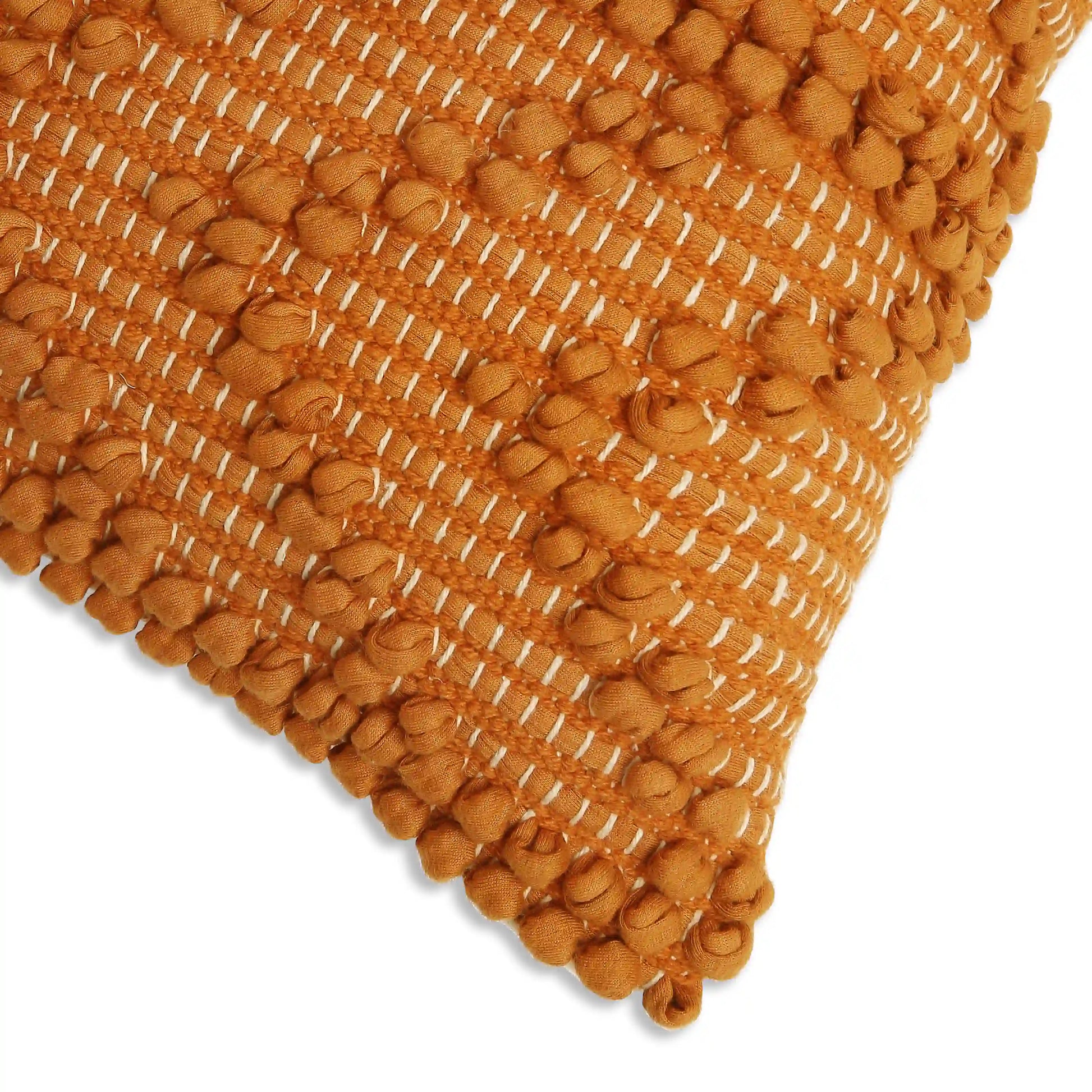 Espricia 100% Cotton Cushion Cover | Boho Soul Fiery Rust / Cushion Cover (51cm x 51cm)