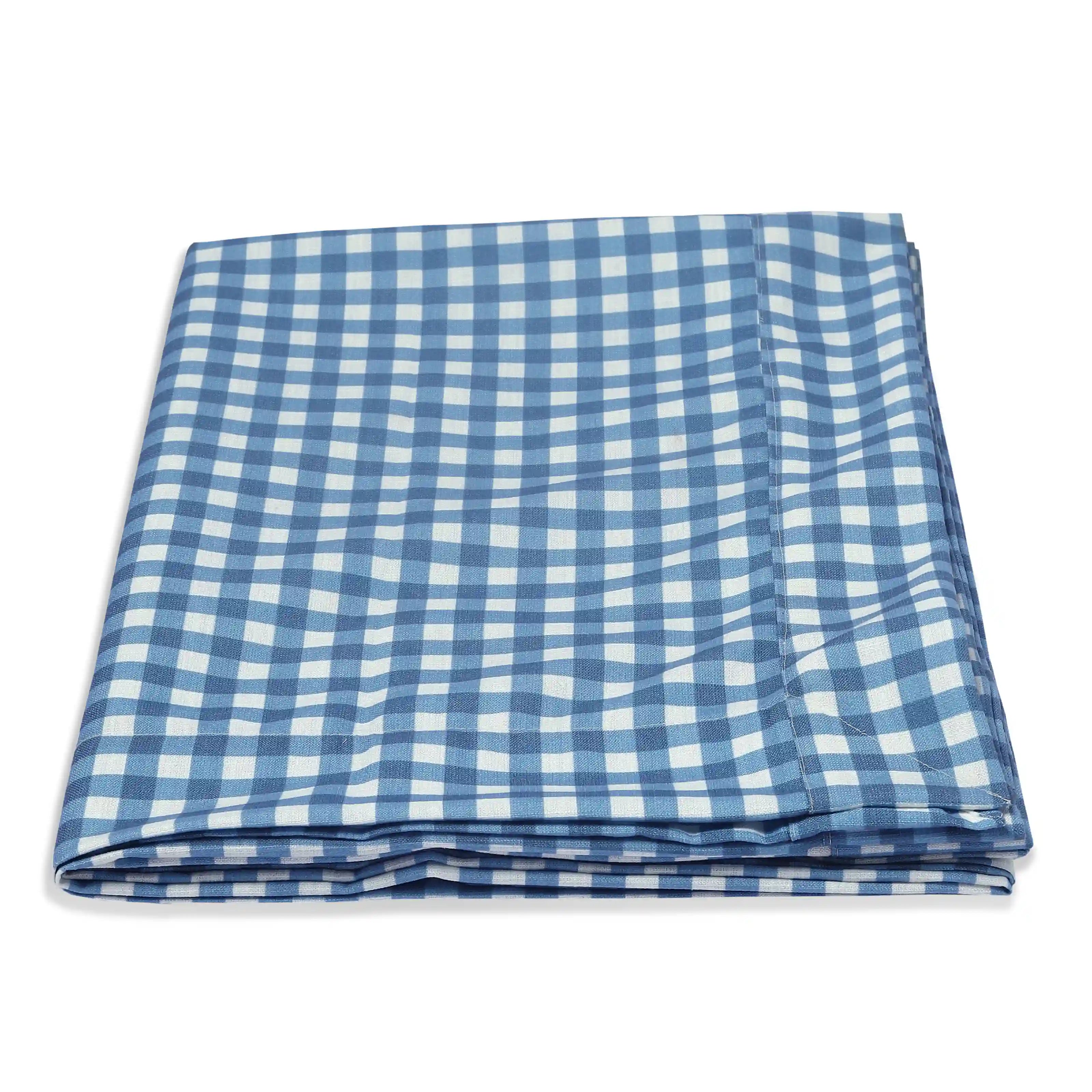 Nonna's Home 100% Polyester Table Cloth Small Blueberry Gingham / Table Cloth (150cm x 200cm)