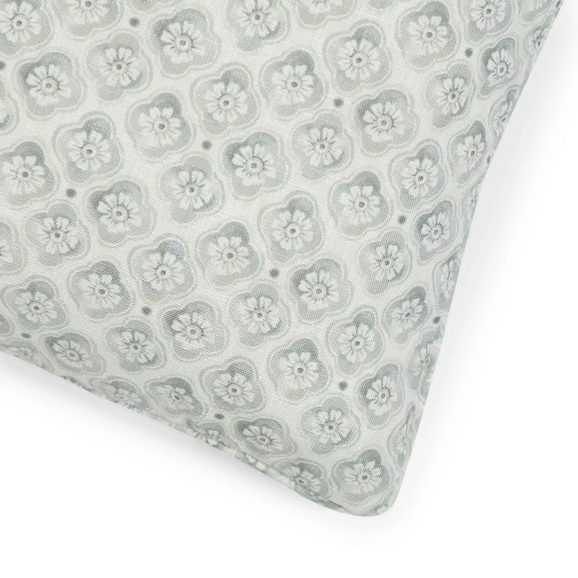Espricia Printed Cushion Cover | Jaipuri Tales Olive Frost / Cushion Cover (51cm x 51cm)