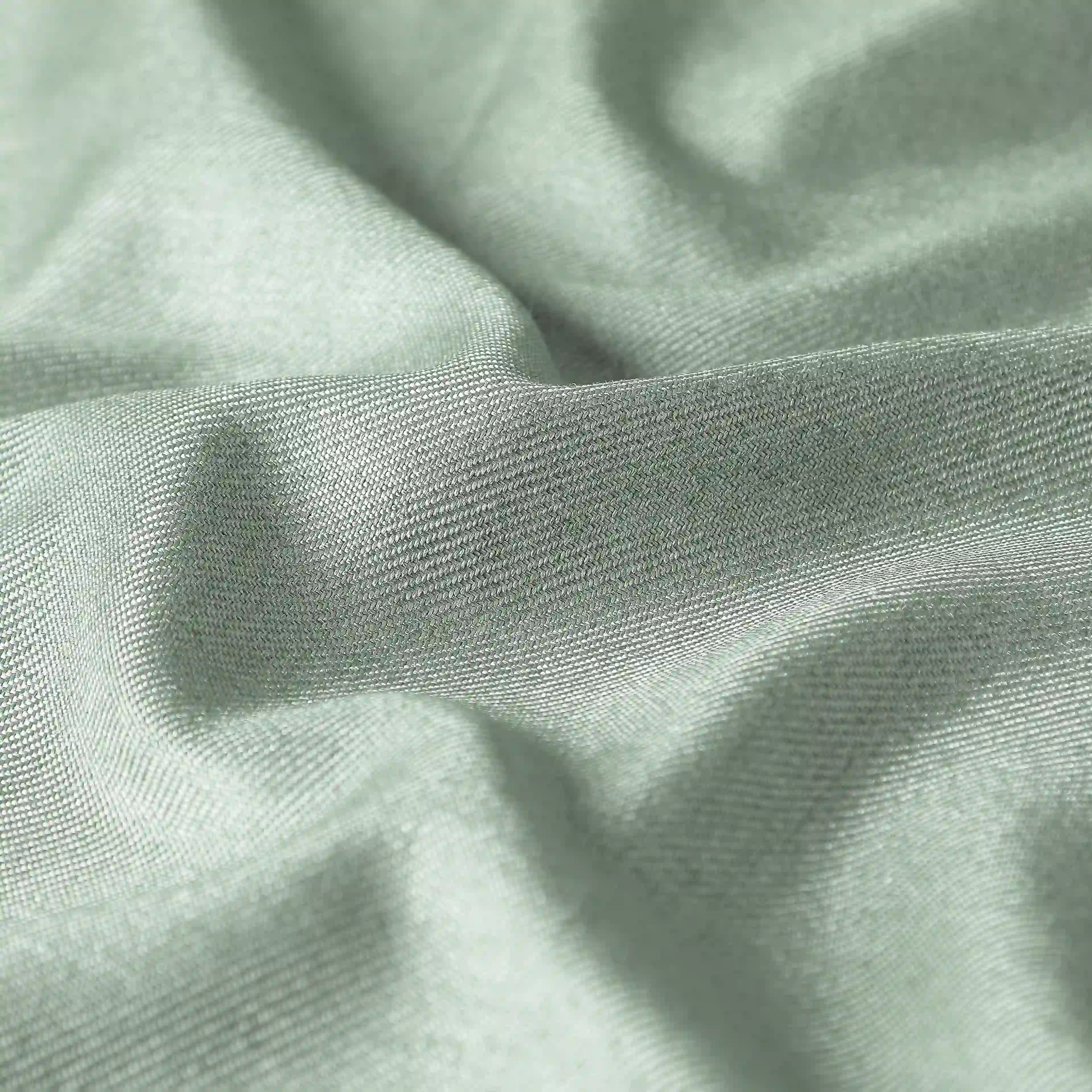 Paleto Set Of 2 Solid Readymade Curtains | Muted Moments Mist / Door-XL (9ft X 4.4ft)