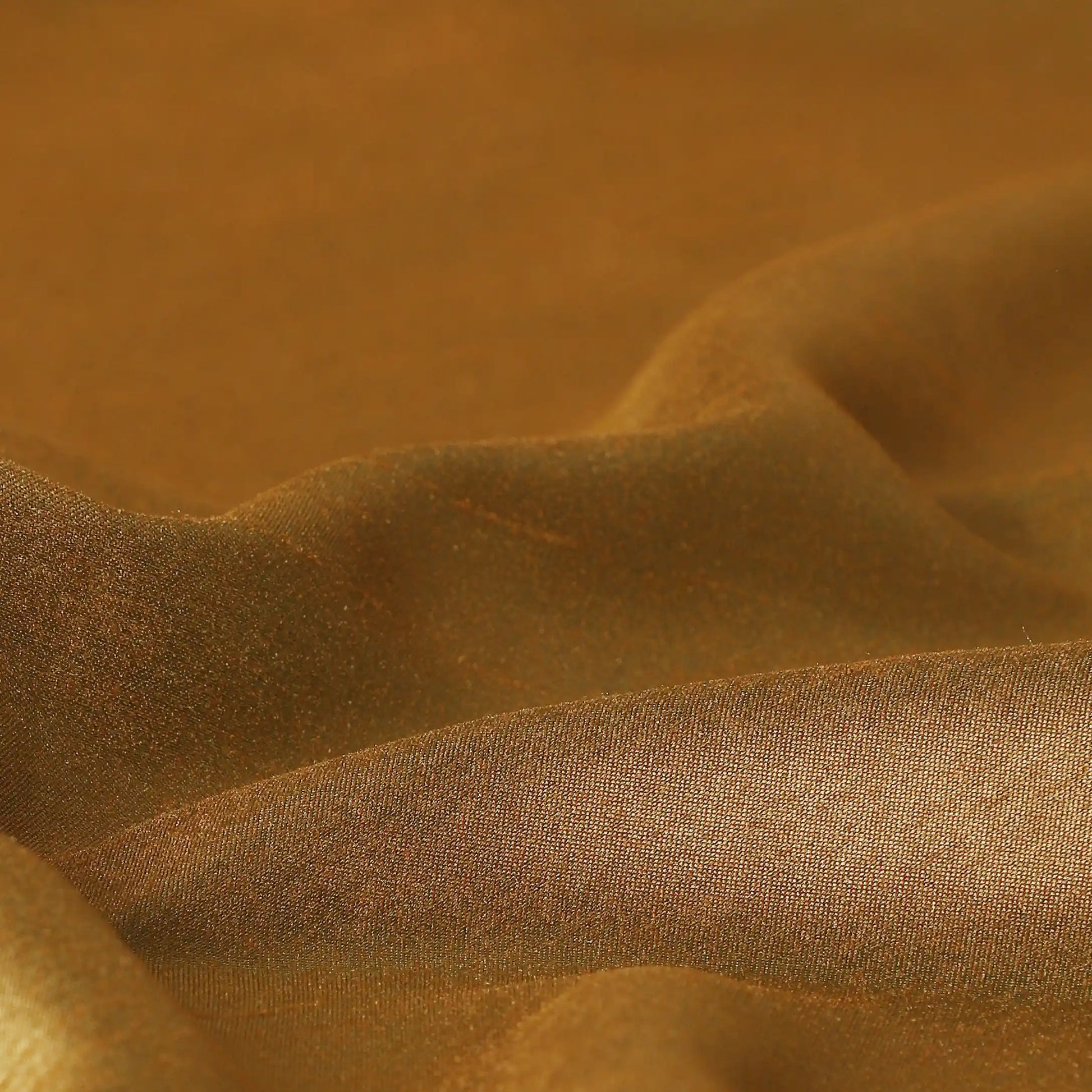 Paleto Set Of 2 Solid Readymade Curtains | Pure Hues Ochre / Door (4.25ft X 7.22ft)