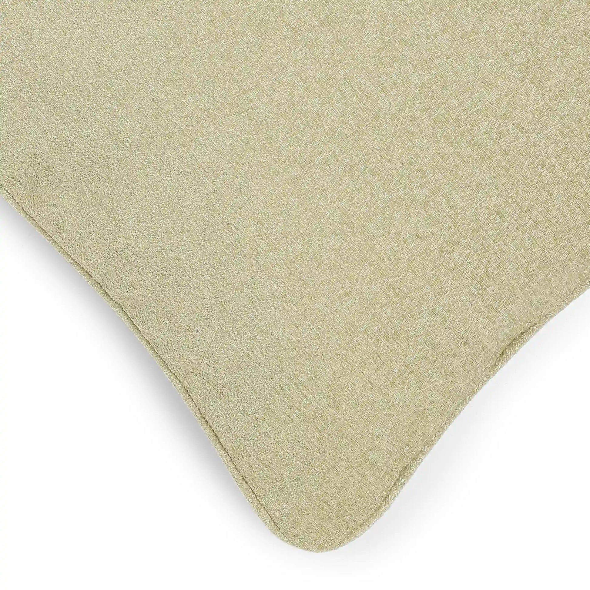 Vissencia Solid Cushion Cover | Textured Crush Basalt / Cushion Cover (51cm x 51cm)