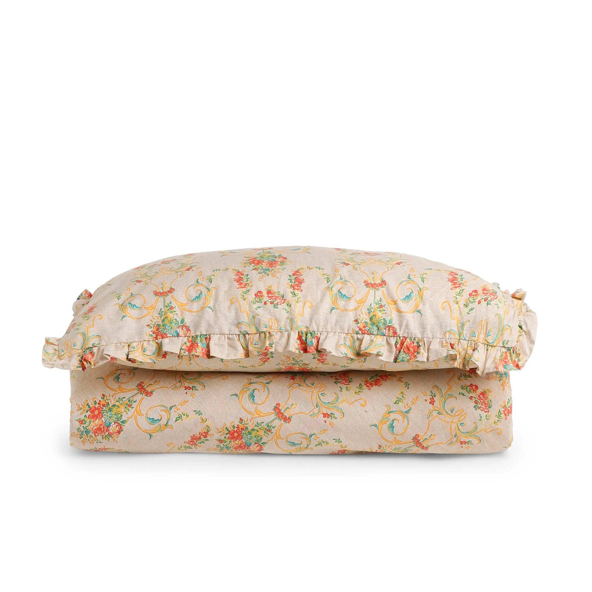 Bloomshire Luxe 100% Cotton Bedsheet Set Multicolour / Single