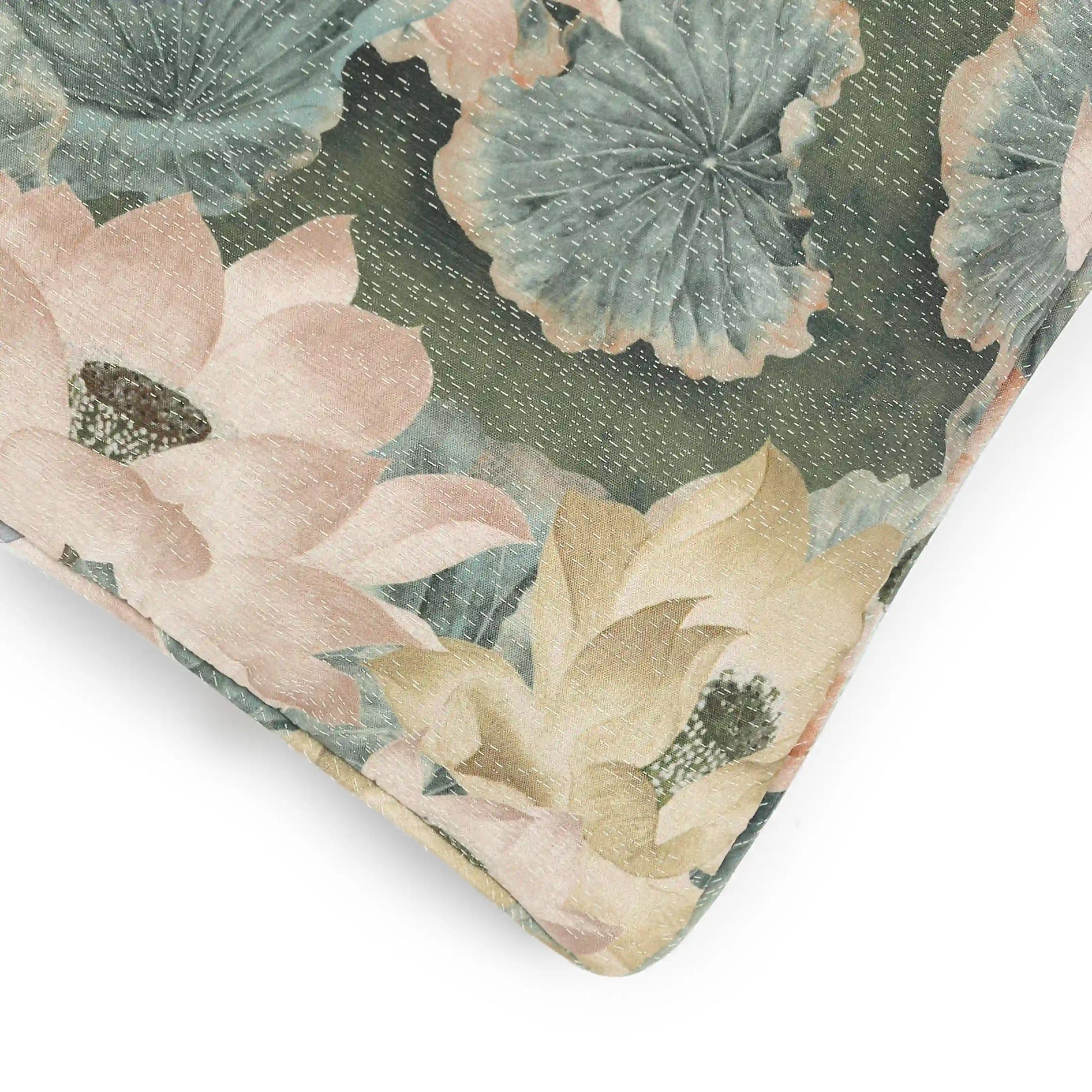 Espricia Printed Cushion Cover | Full Bloom Vintage Meadow / Cushion Cover (51cm x 51cm)