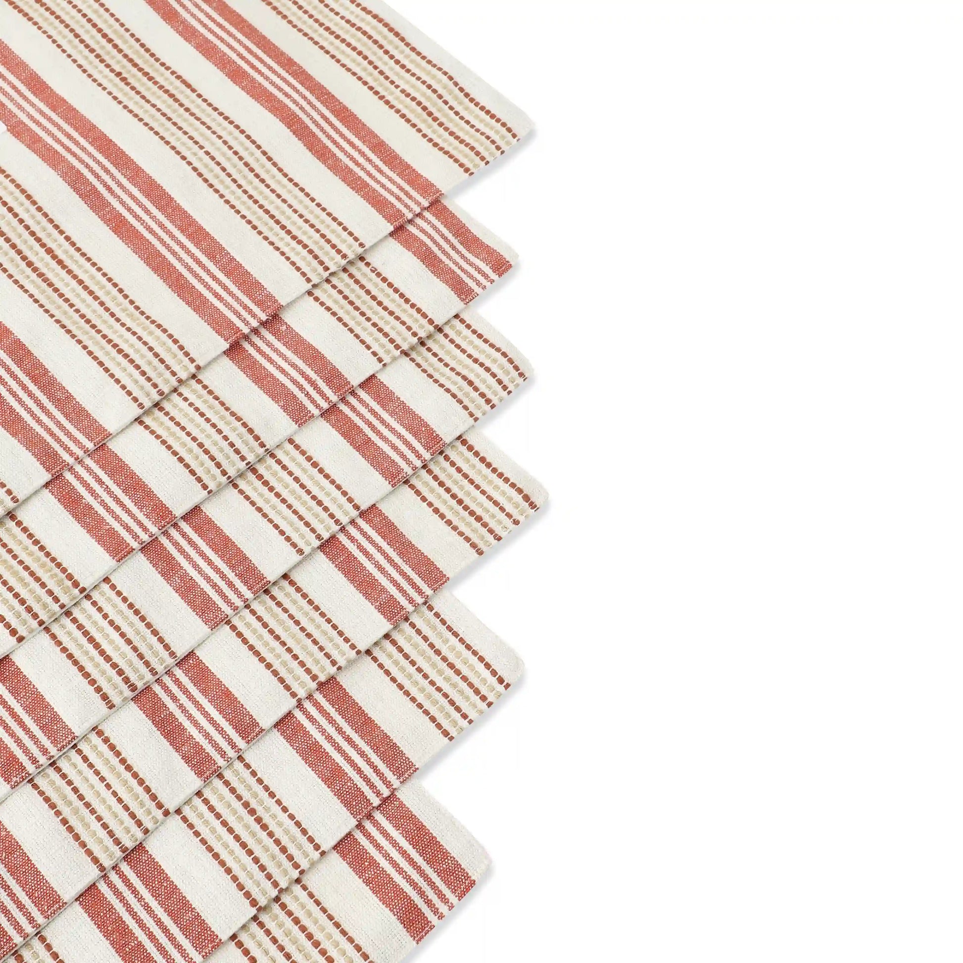 Kaleida Table Placemat Set Red Reveries / 6 Piece Set