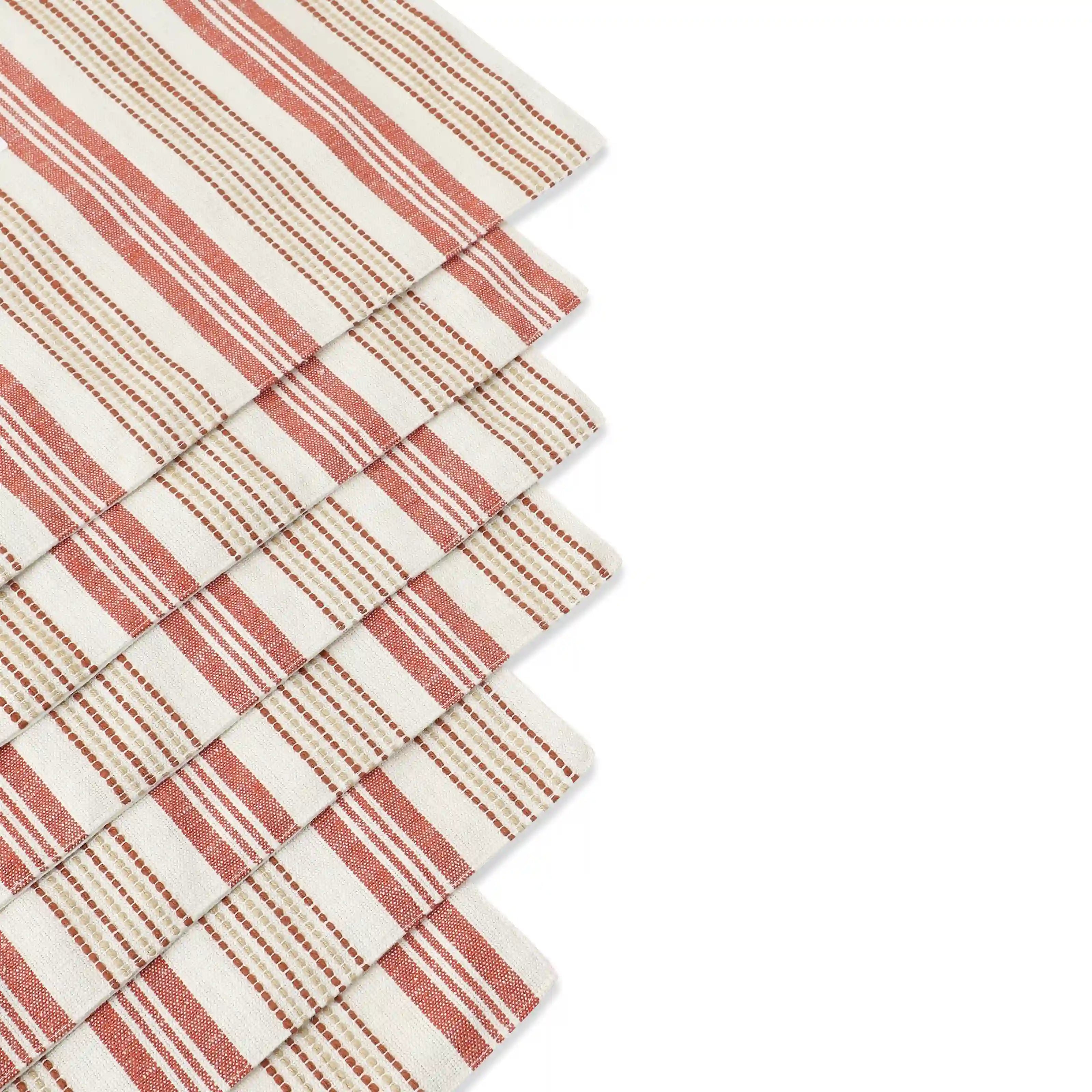 Kaleida Table Placemat Set Red Reveries / 6 Piece Set