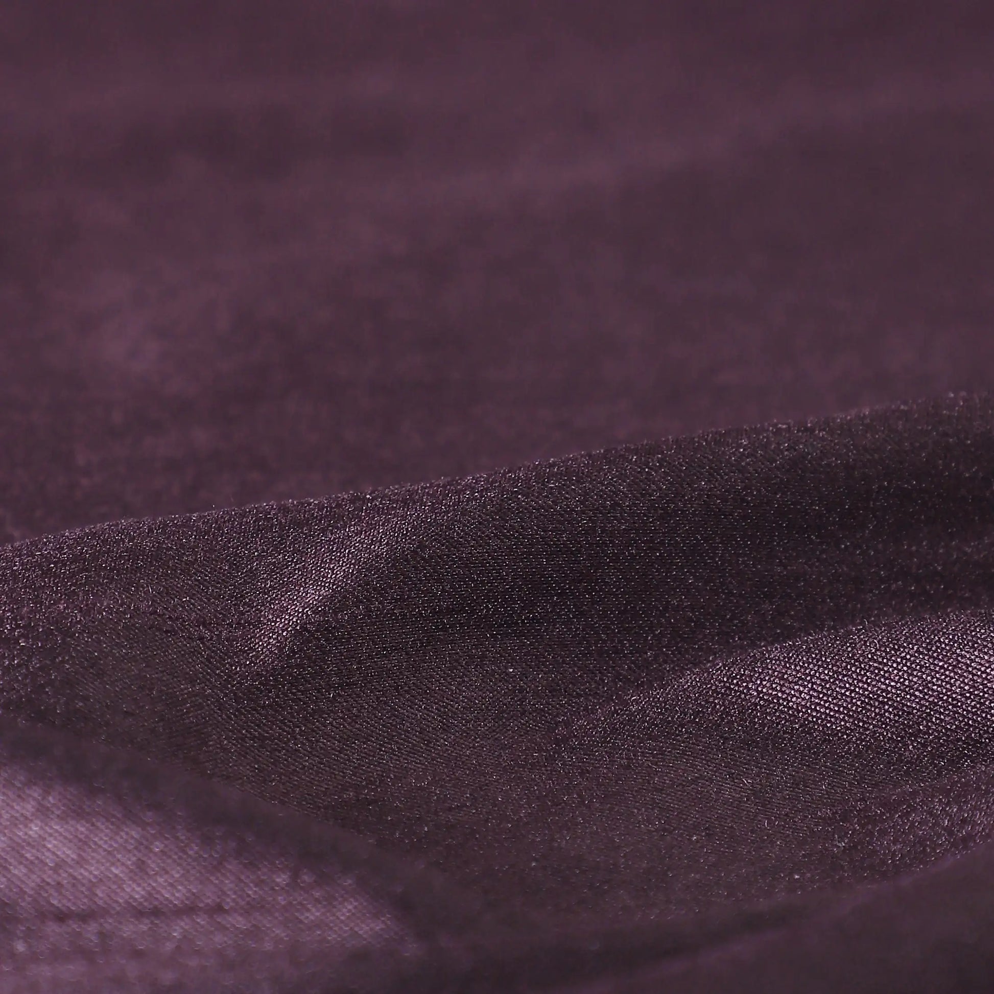 Paleto Set Of 2 Solid Readymade Curtains | Pure Hues Deep Violet / Door (4.25ft X 7.22ft)