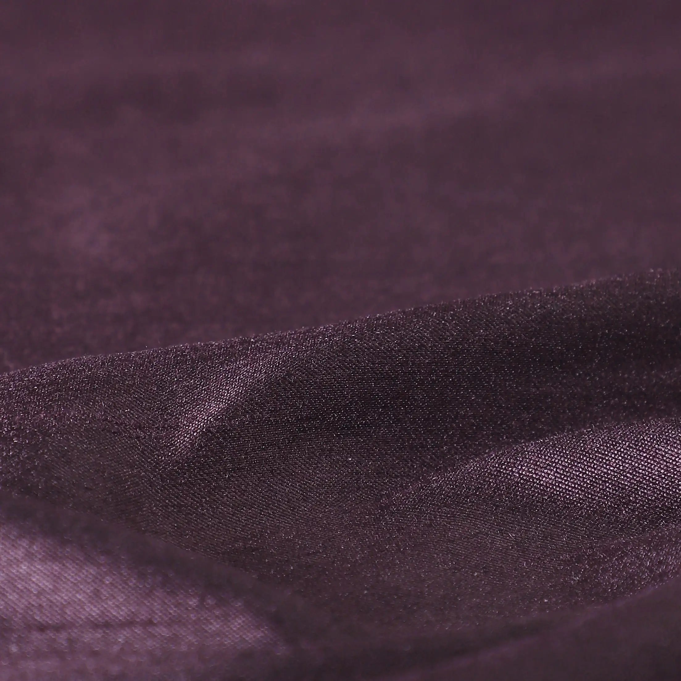 Paleto Set Of 2 Solid Readymade Curtains | Pure Hues Deep Violet / Door (4.25ft X 7.22ft)