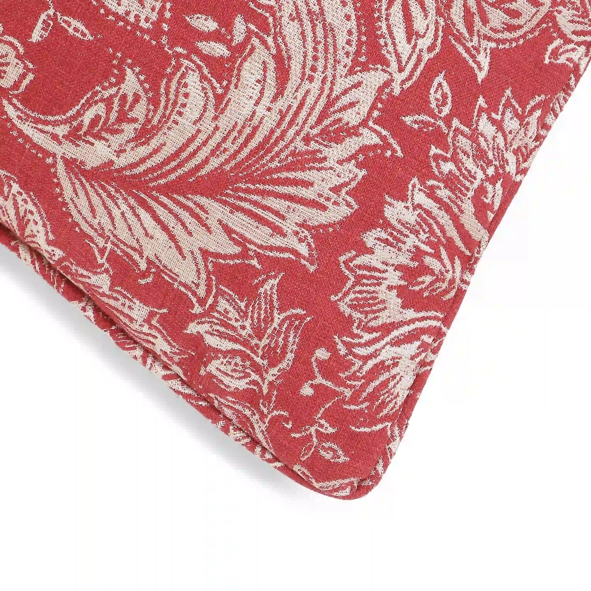 Vissencia Printed Cushion Cover | Blooming Chintz Merlot / Cushion Cover (41cm x 41cm)