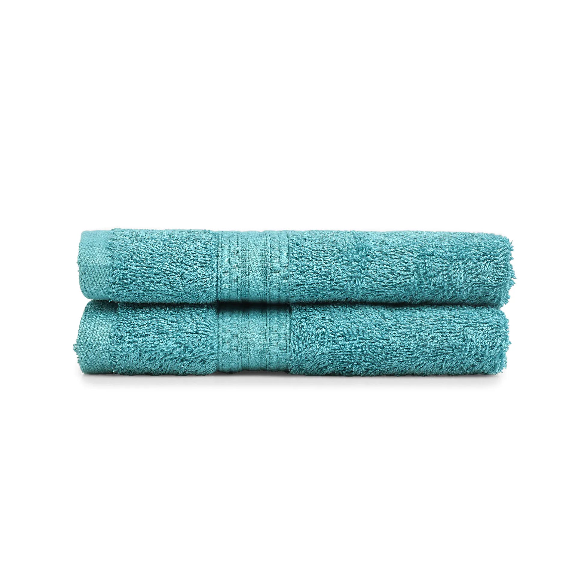 Paleto 100% Cotton Hand Towel Teal / Hand Towel (40cm x 60cm)