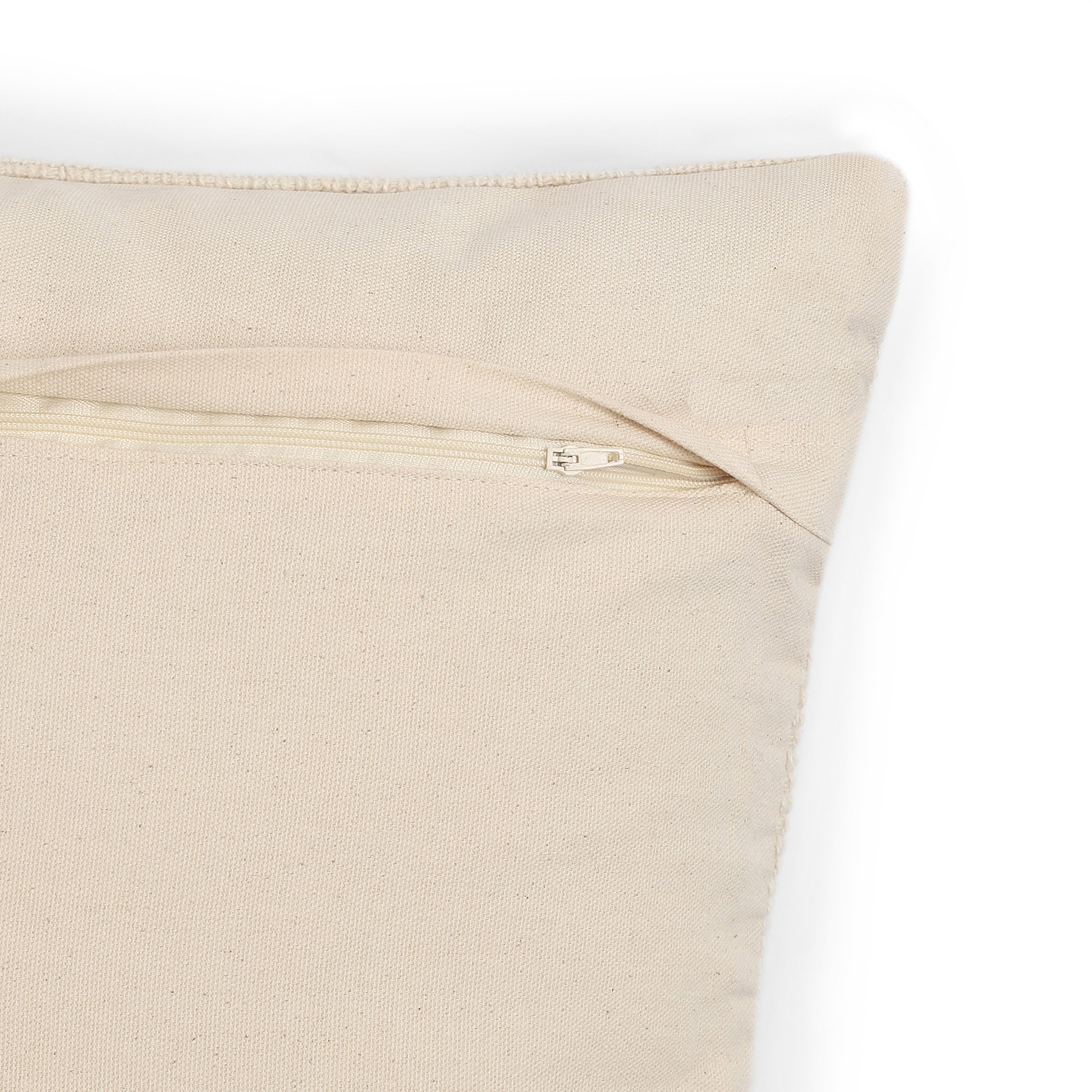 Espricia 100% Cotton Cushion Cover | Light Beige