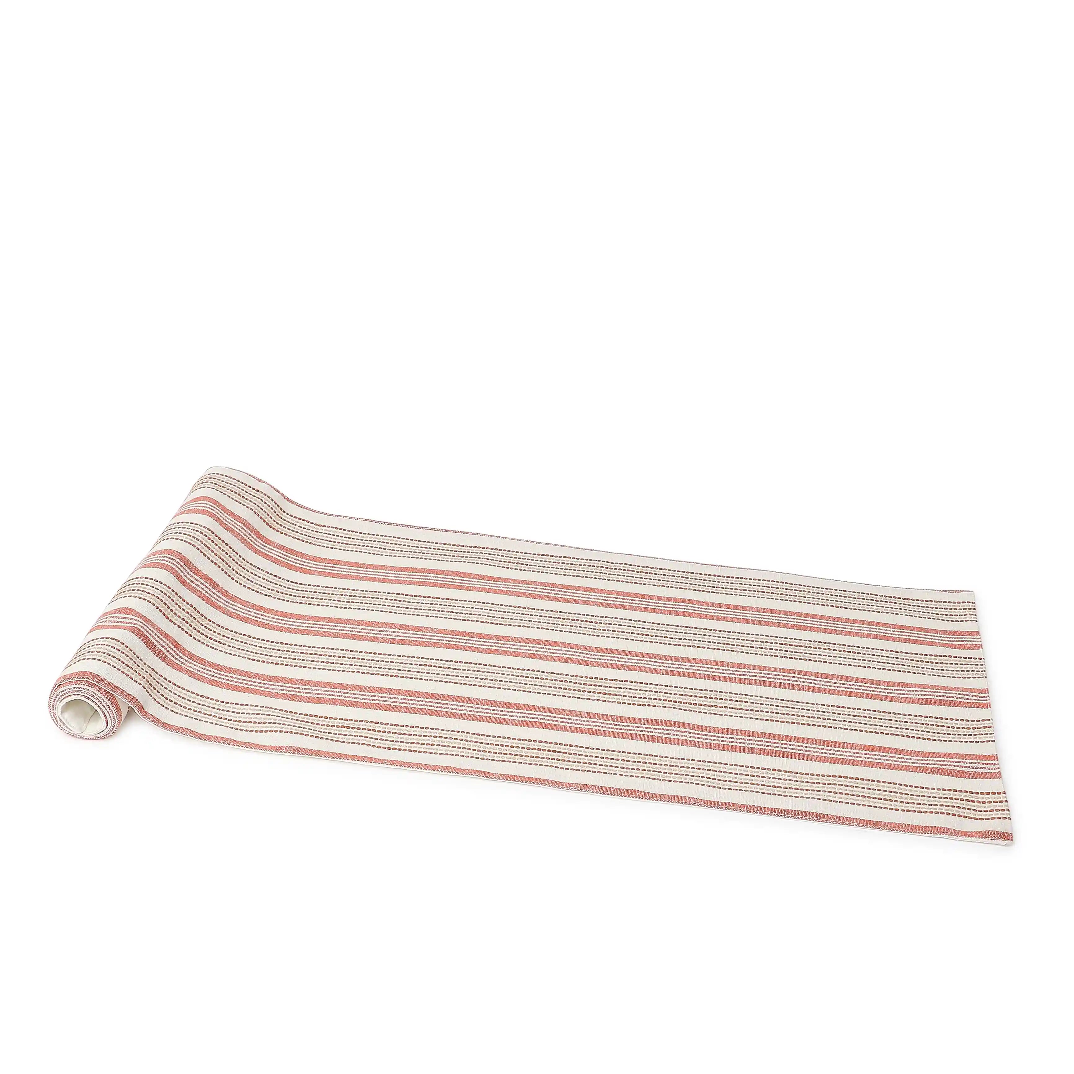 Kaleida Cotton-Polyester Blend Table Runner Red Reveries / Table Runner (34cm x 120cm)