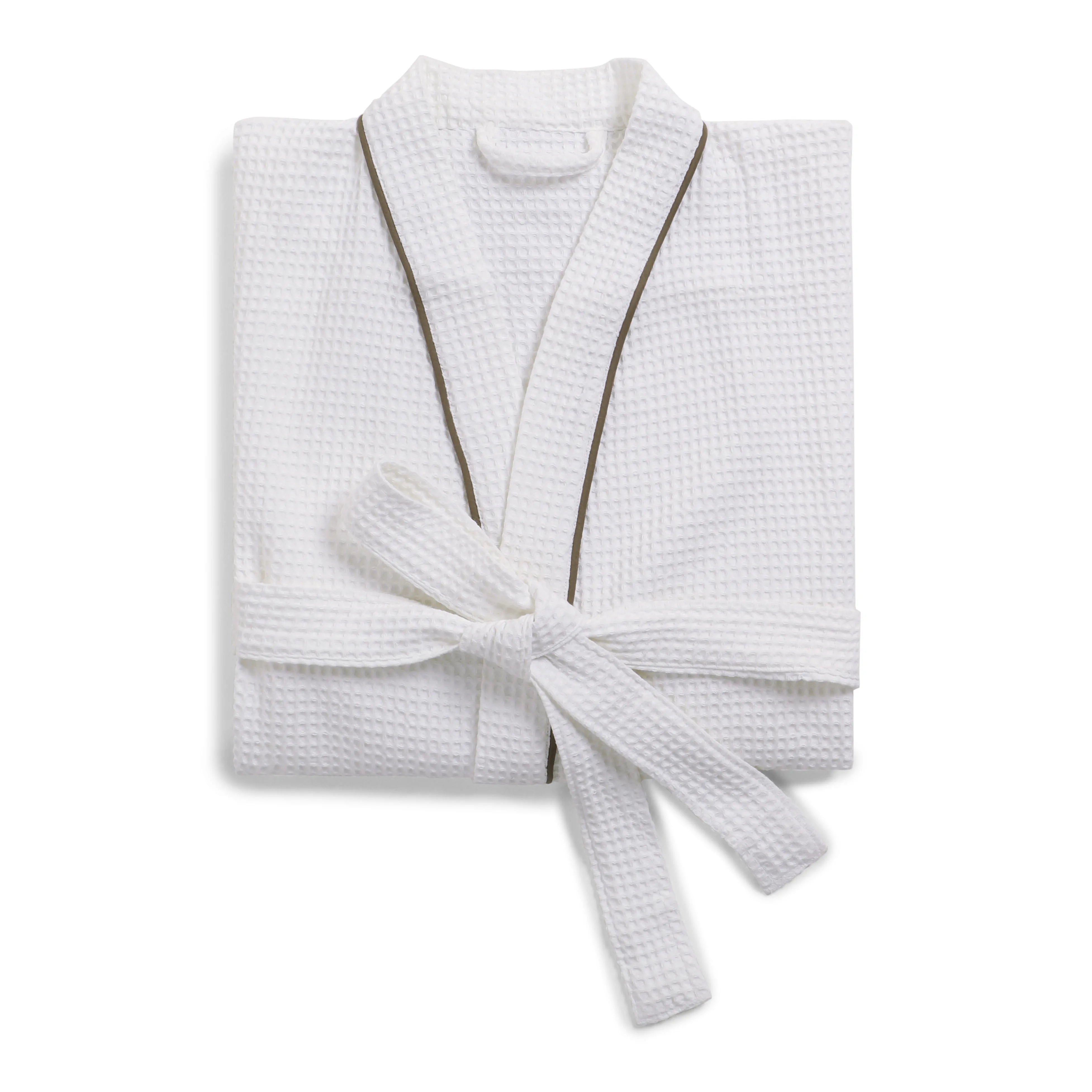 Pelushe 100% Cotton Bathrobe White / Medium