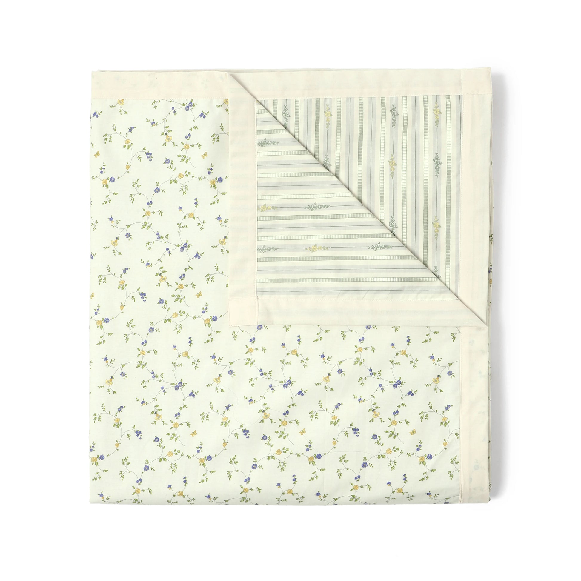 Bloomshire Luxe Printed Dohar-Cream Bloom Cream Bloom / Single