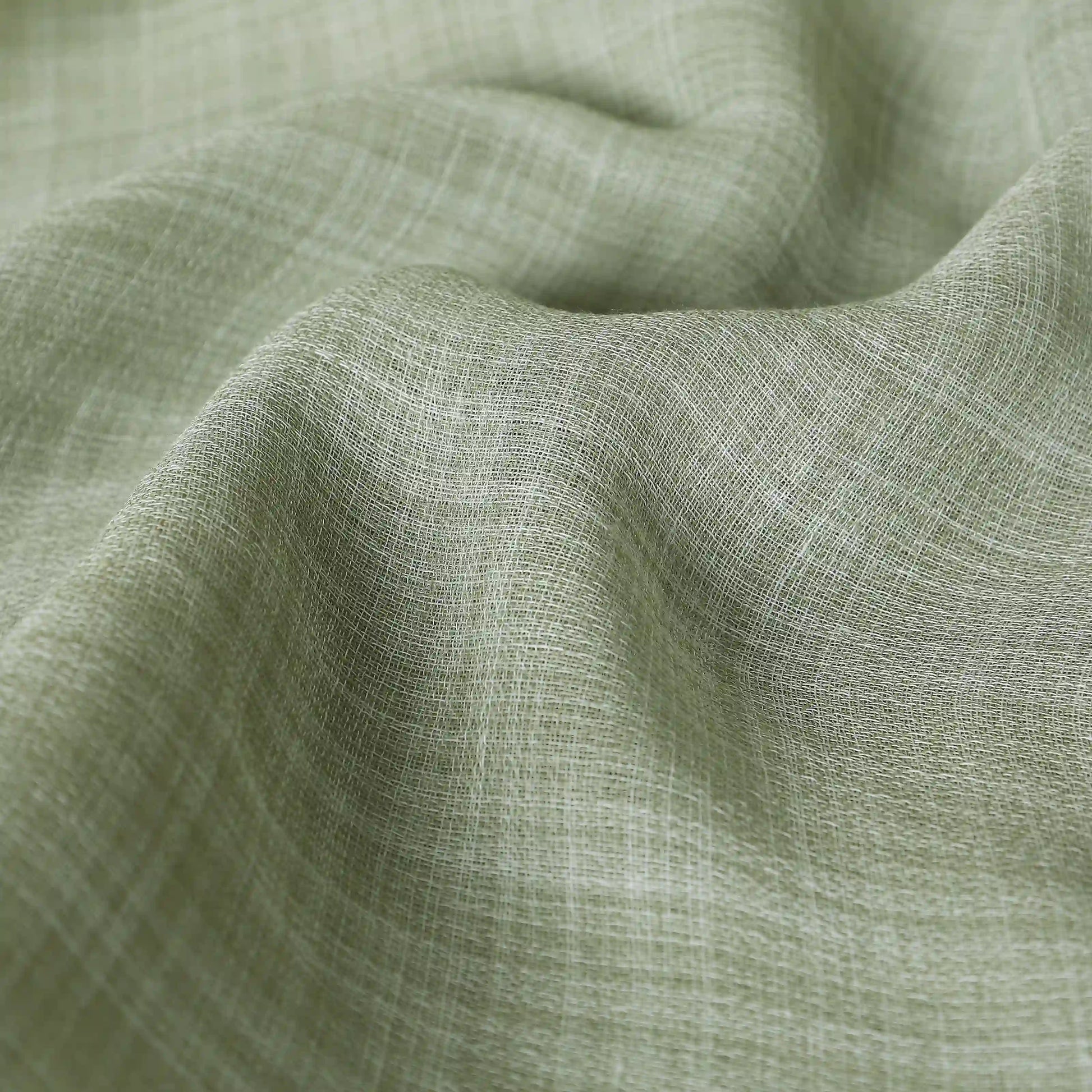 Velina Set Of 2 Sheer Readymade Curtains | 
Earthbound Seagrass / Door-XL (9ft X 4.4ft)