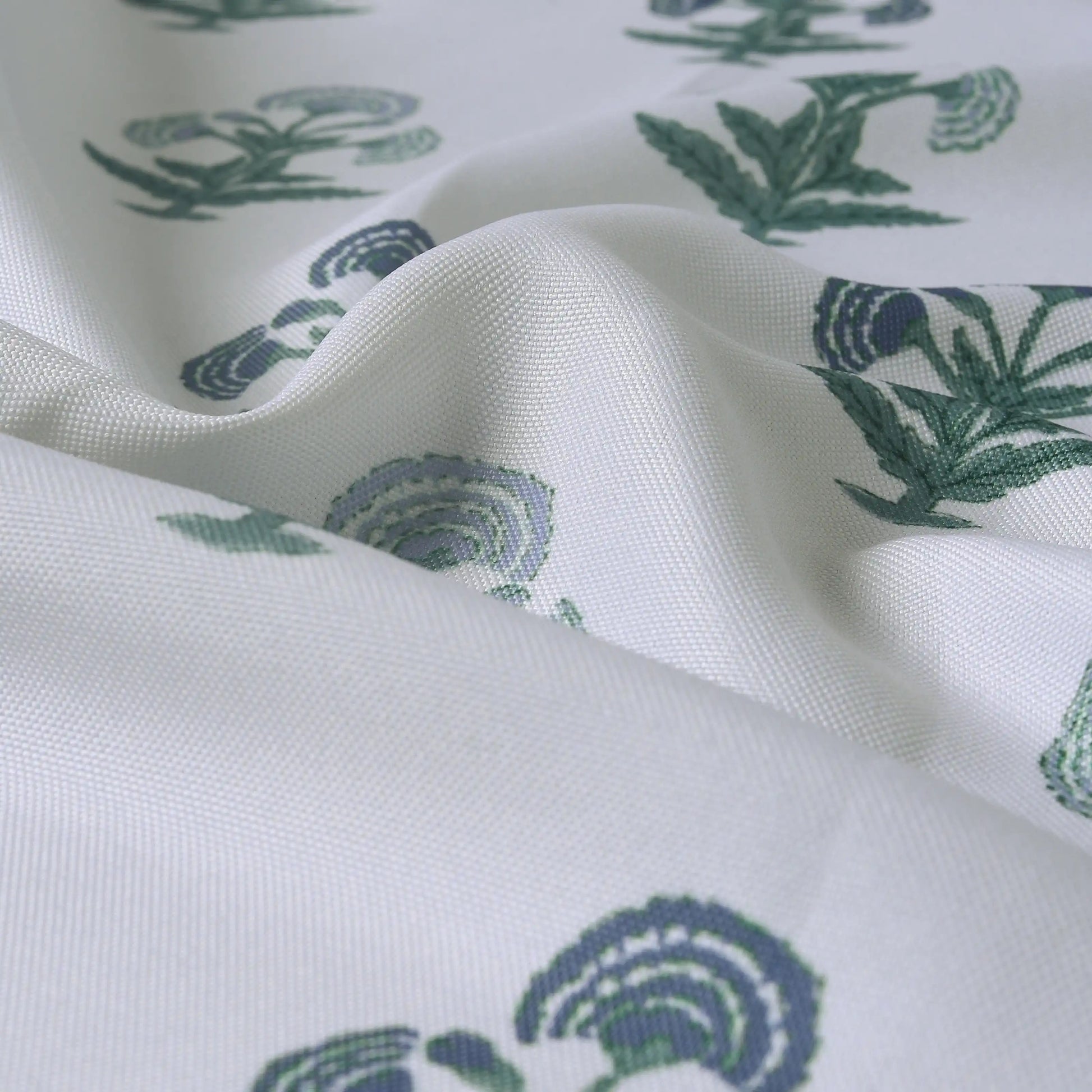 Chippa Lane Set Of 2 Printed Readymade Curtains | 
Jaipur Echo Blue / Door-XL (9ft X 4.4ft)