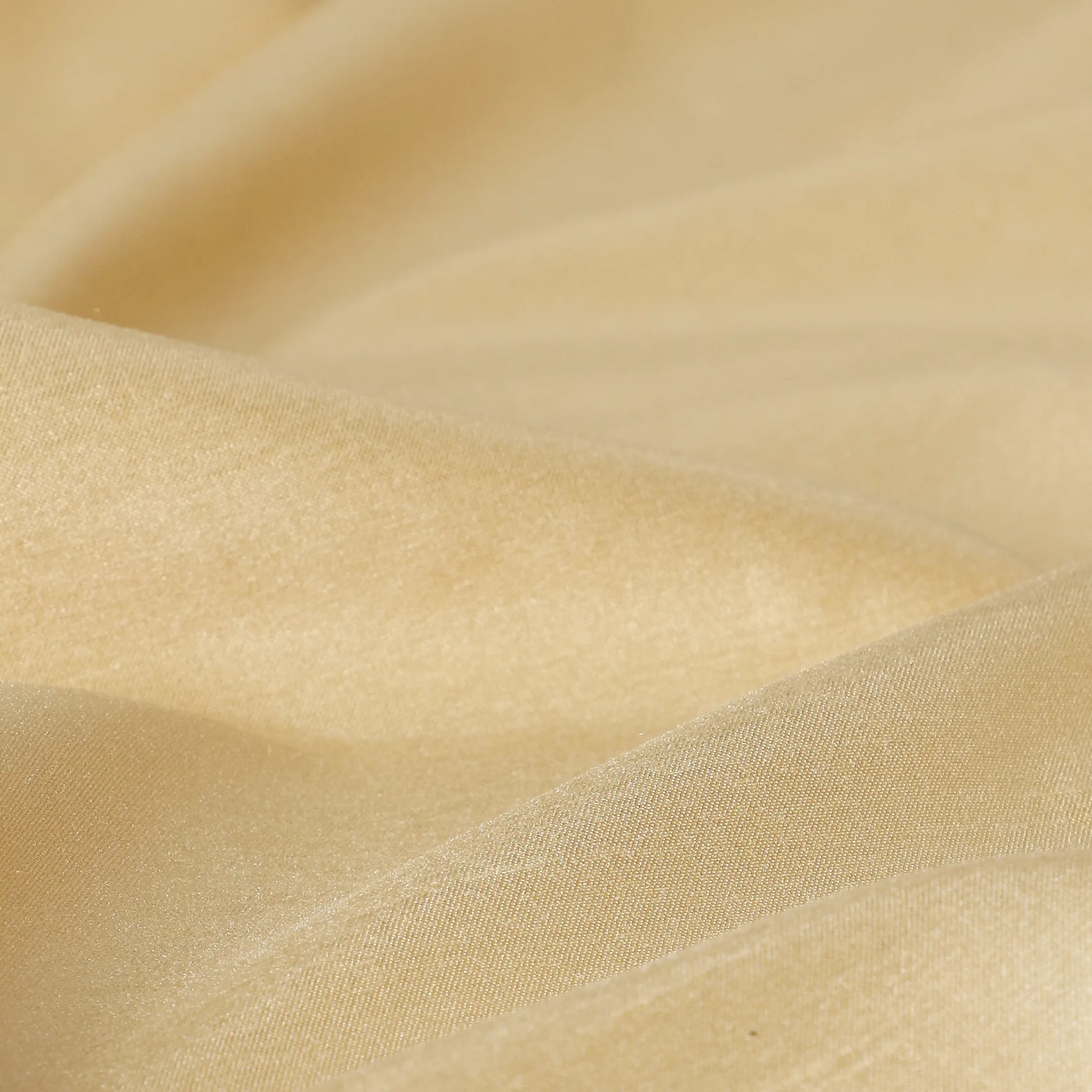 Paleto Set Of 2 Solid Readymade Curtains | Pure Hues Deep Sandstone / Door (4.25ft X 7.22ft)