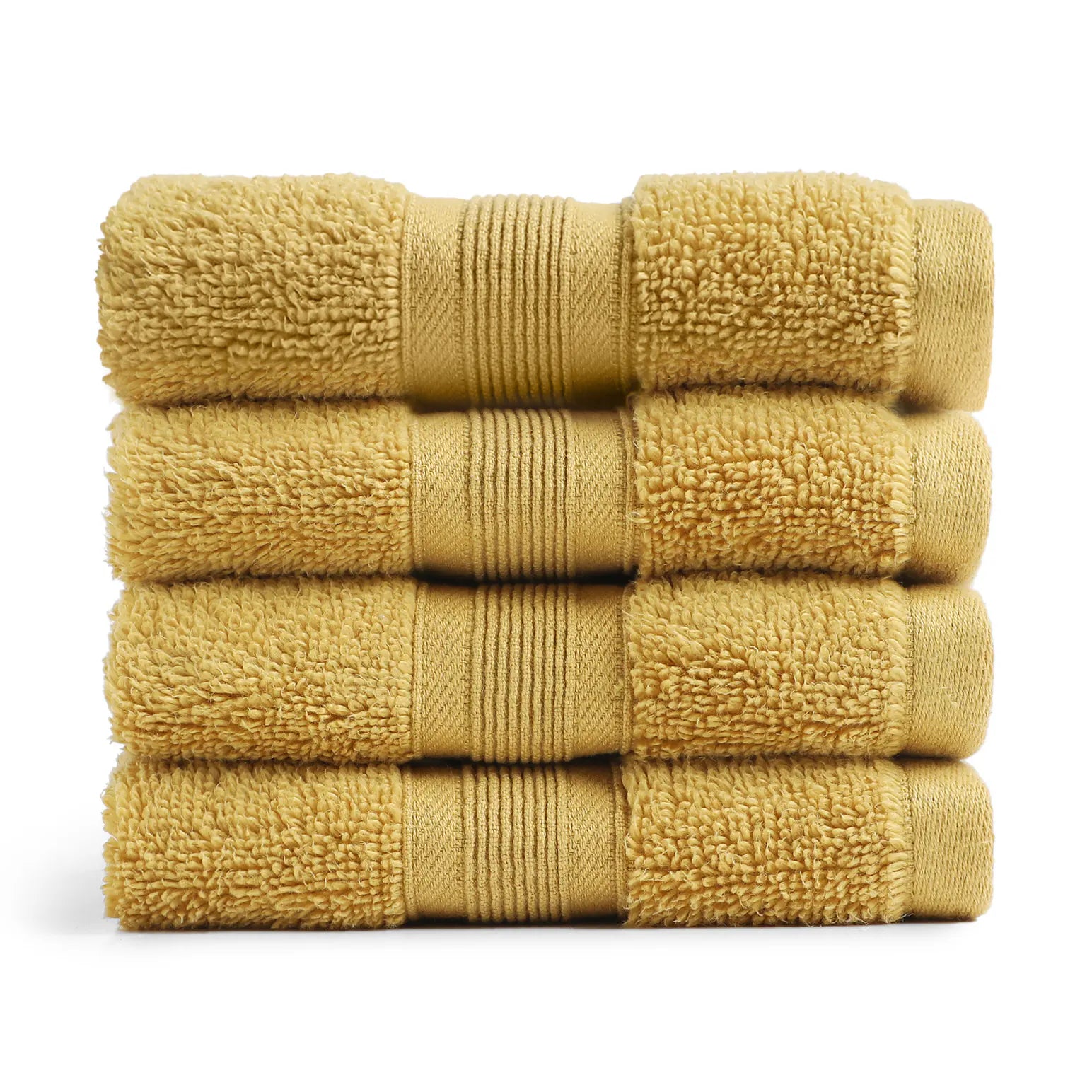Pelushe Zero Twist 100% Cotton Face Towel Sunlit Honey / Face Towel (30cm x 30cm)