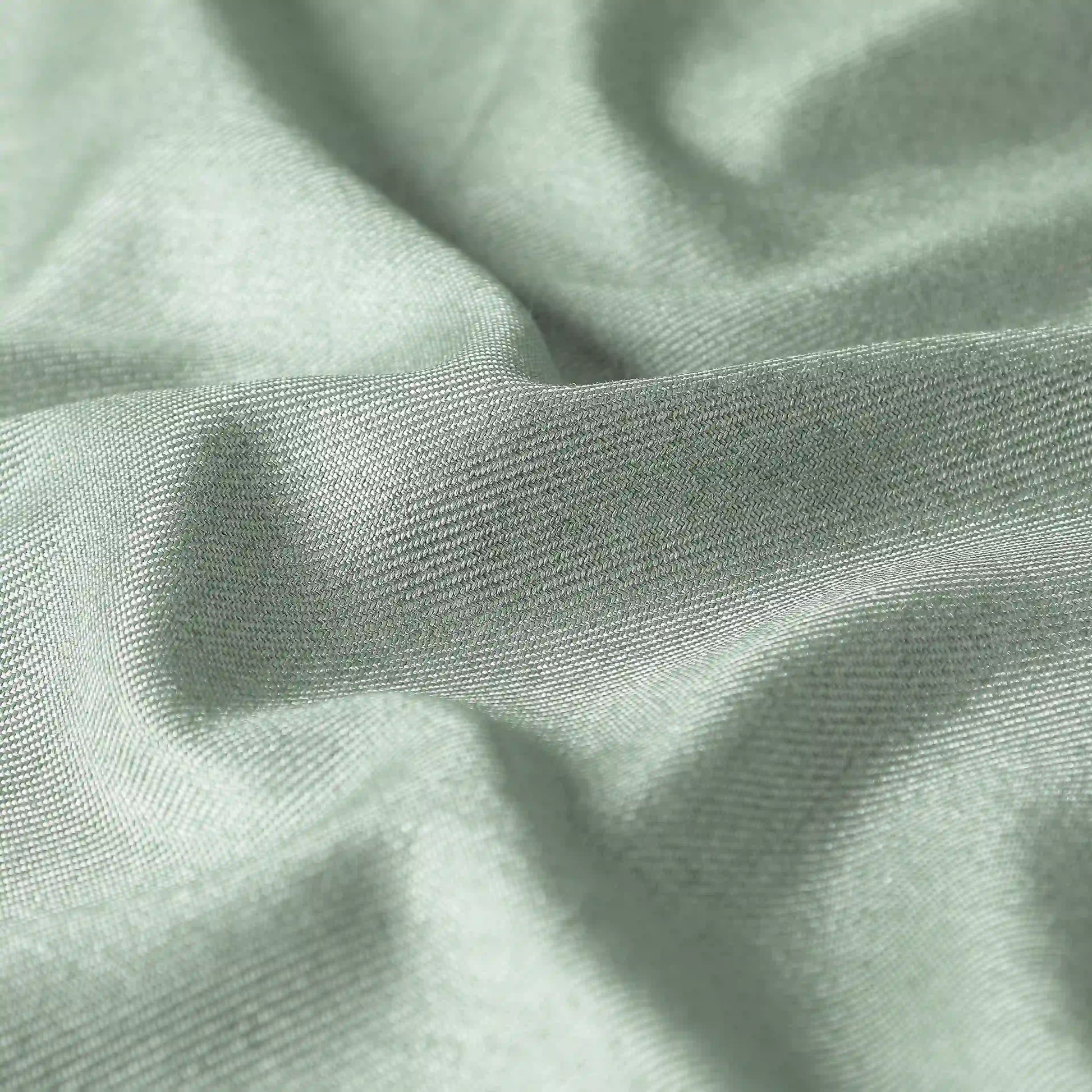 Paleto Set Of 2 Solid Readymade Curtains | Muted Moments Mist / Door (7ft X 4.4ft)
