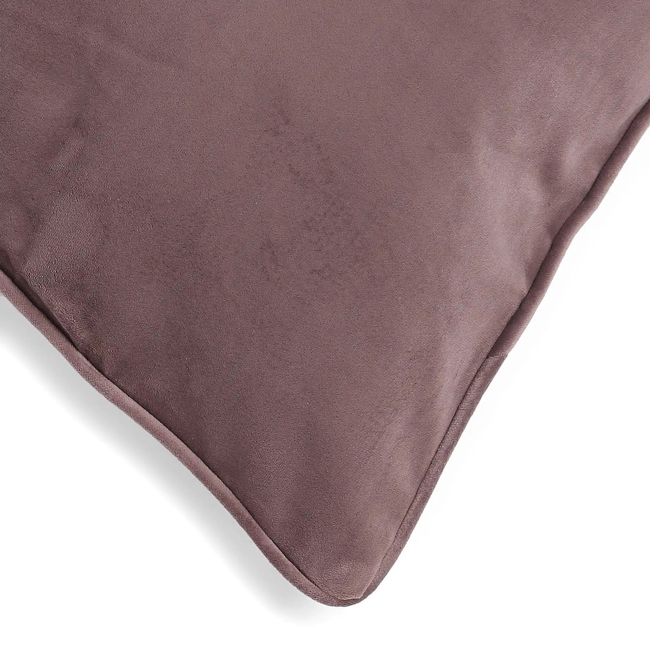 Vissencia Solid Cushion Cover | Autumn Hues Lilac Dust / Cushion Cover (41cm x 41cm)