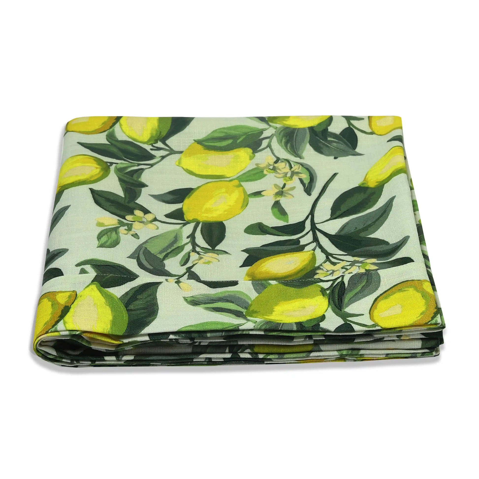 Nonna's Home 100% Polyester Table Cloth Lemon Zest / Table Cloth (150cm x 150cm)