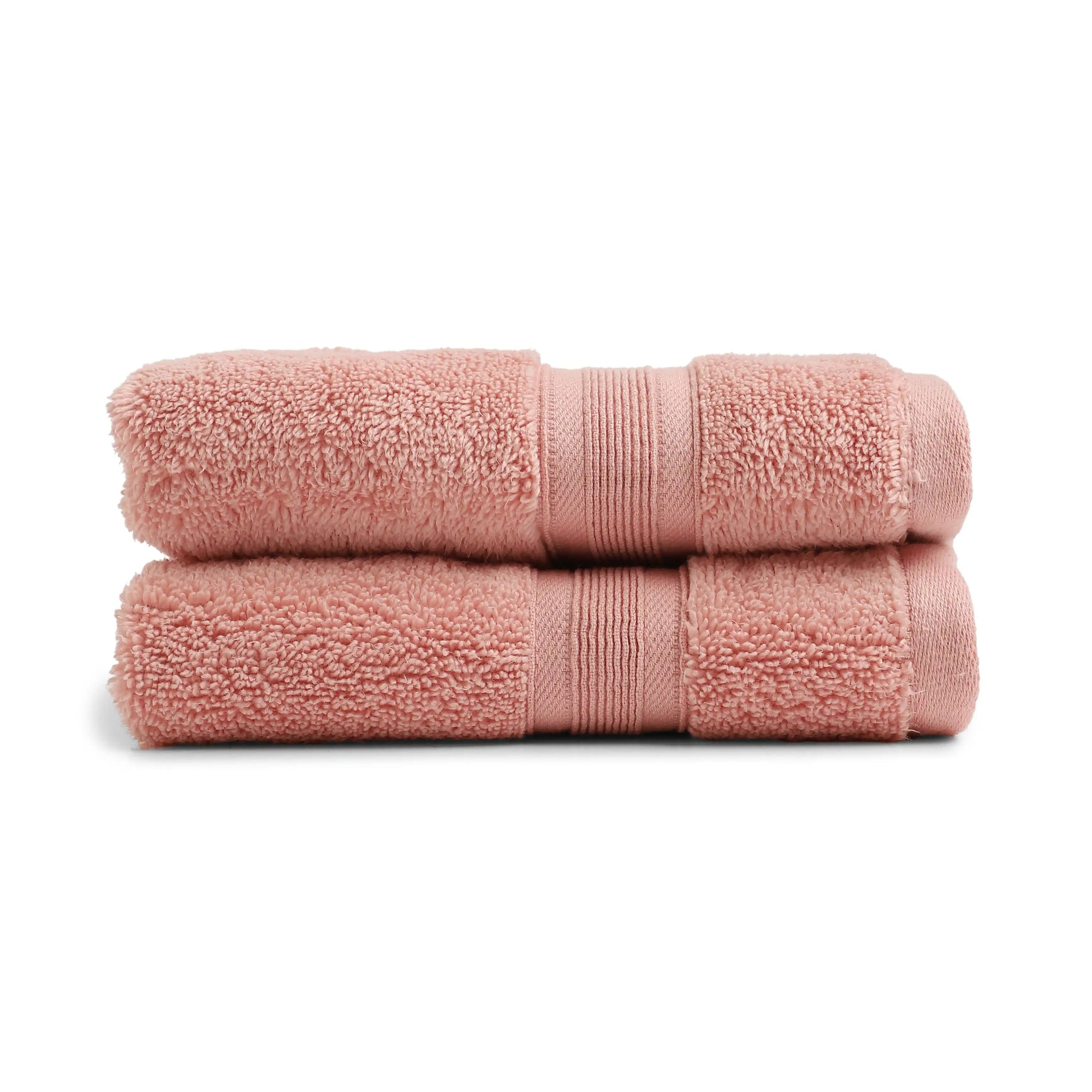 Pelushe Zero Twist 100% Cotton Hand Towel Salmon Dust / Hand Towel (40cm x 60cm)