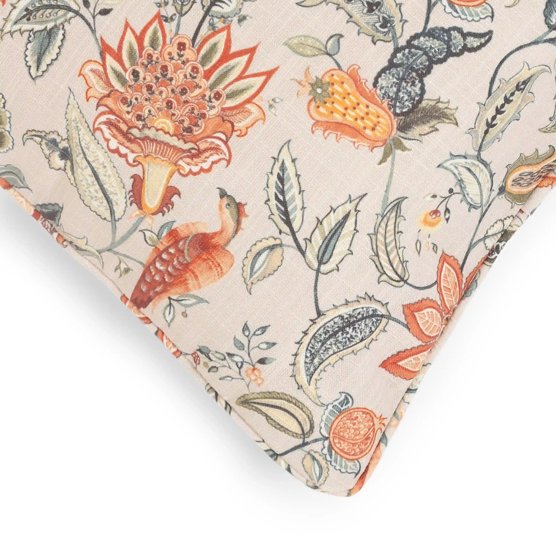 Espricia Printed Cushion Cover | Heritage Bloom Misty Meadow / Cushion Cover (51cm x 51cm)
