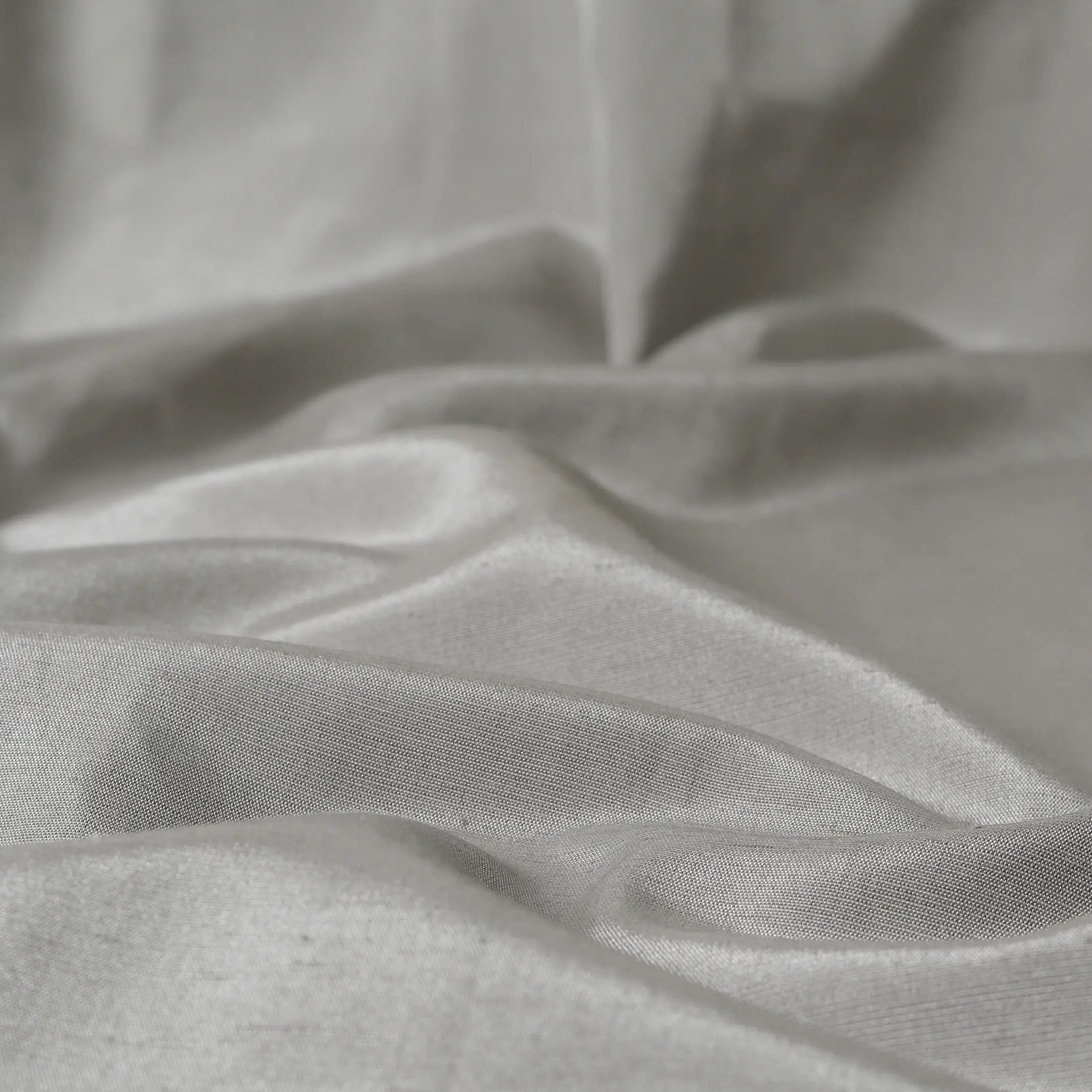 Paleto Set Of 2 Solid Readymade Curtains | Hue Harmony Ash / Window (5ft X 4.4ft)