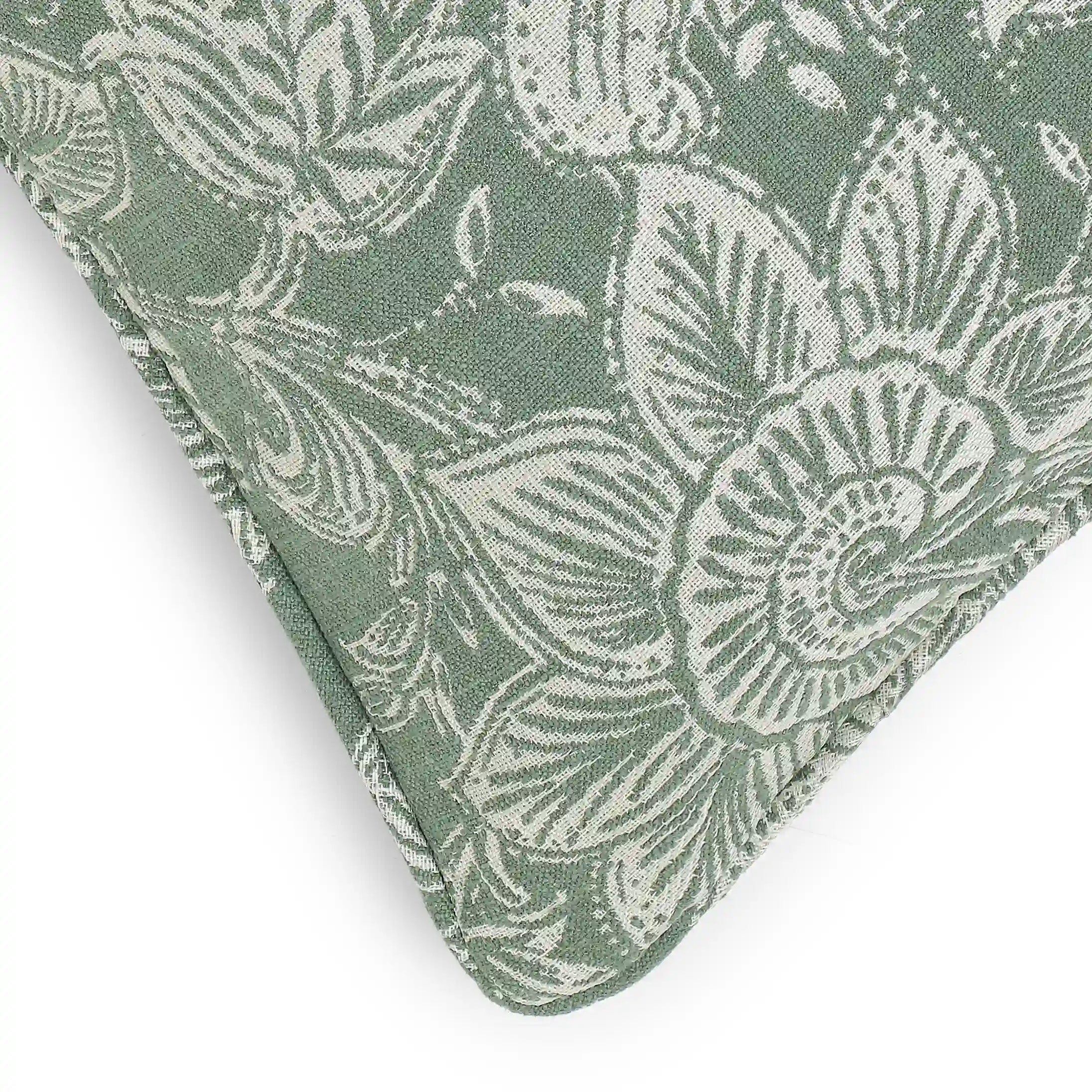 Vissencia Printed Cushion Cover | Blooming Chintz Forest Green / Cushion Cover (51cm x 51cm)