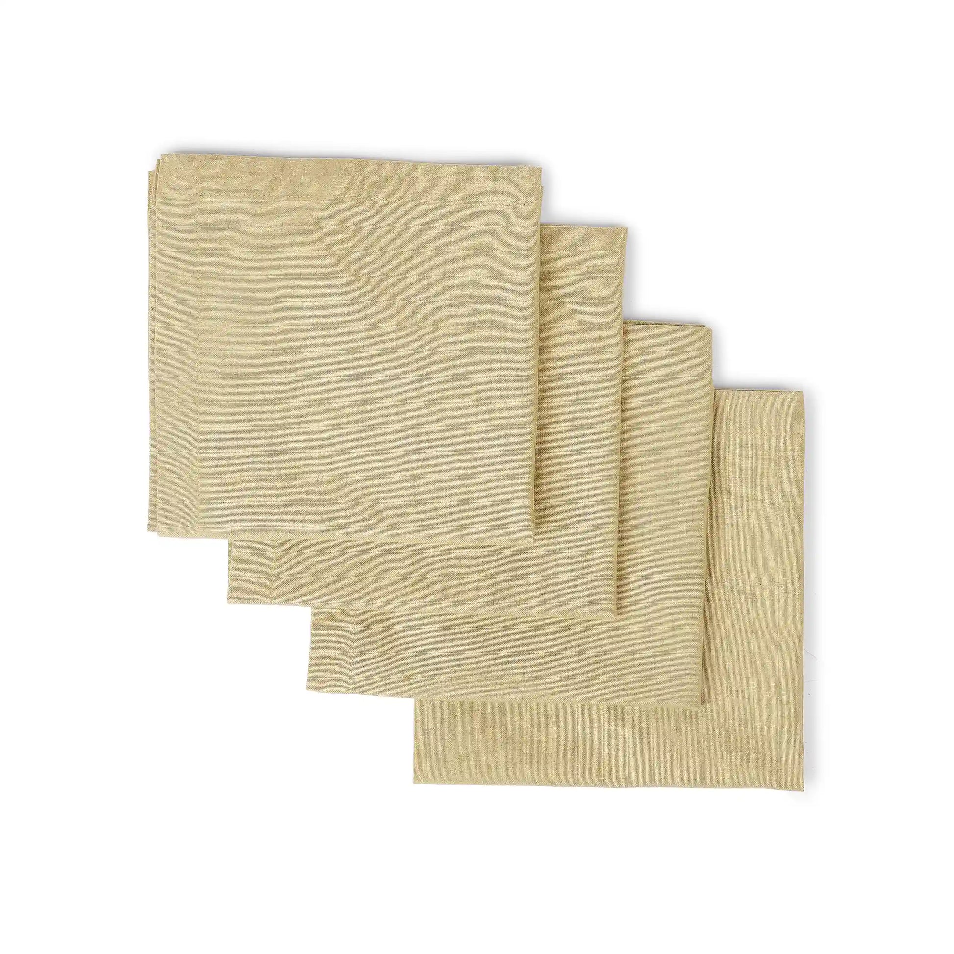 Kaleida 100% Cotton Table Napkin Ochre Origins / Pack of 4