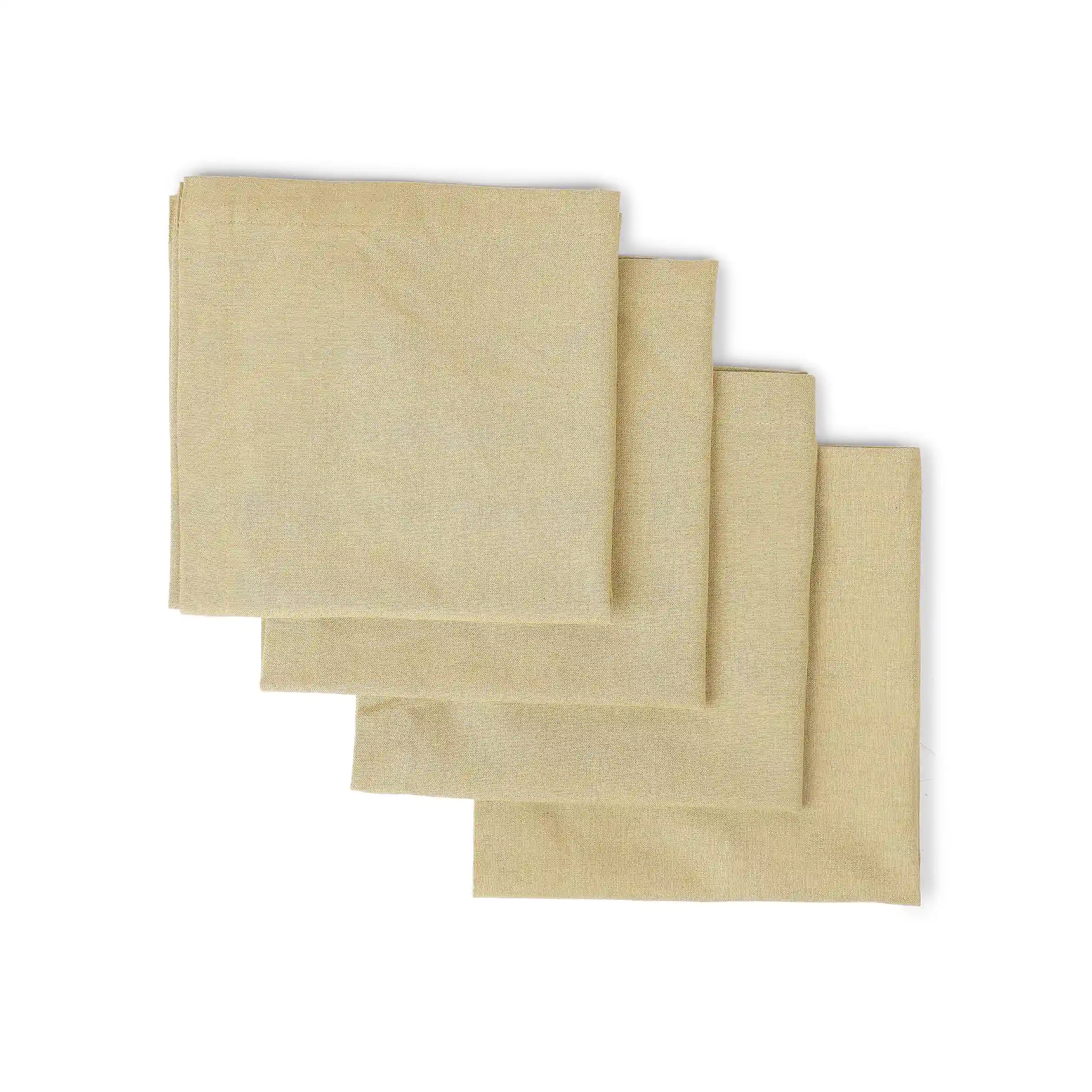 Kaleida 100% Cotton Table Napkin Ochre Origins / Pack of 4