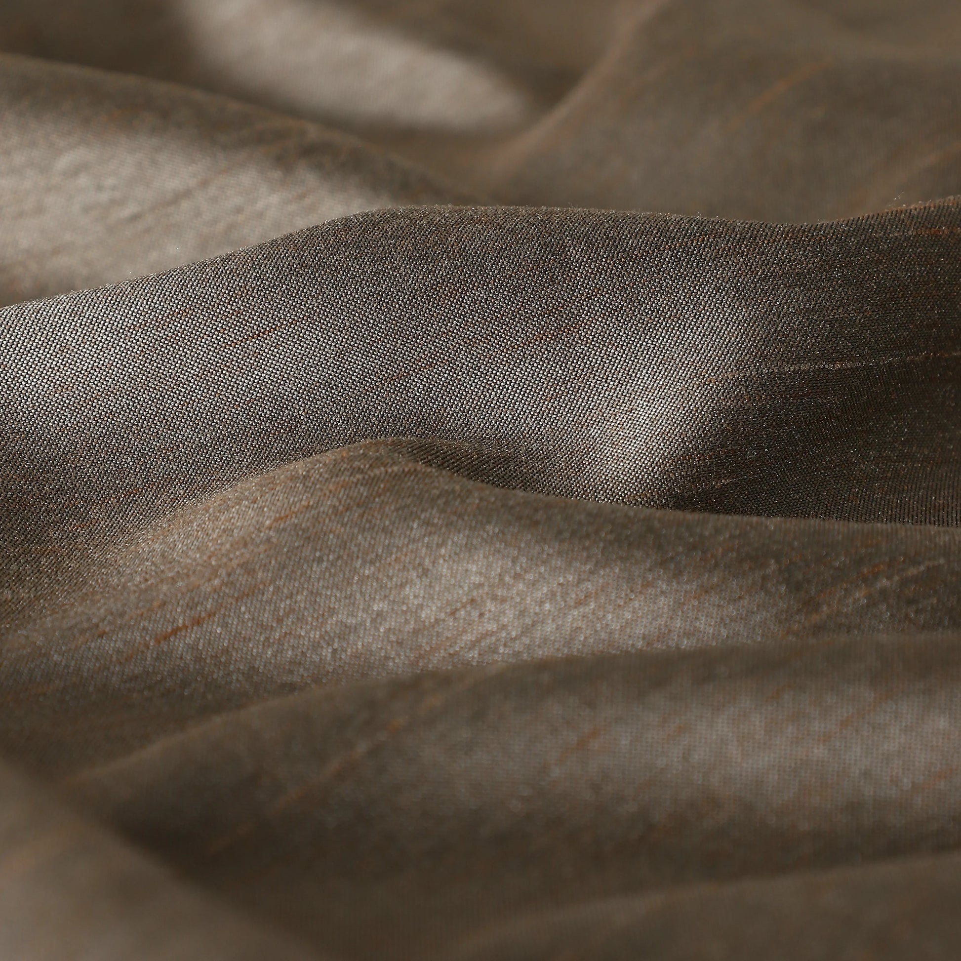 Paleto Set Of 2 Solid Readymade Curtains | Pure Hues Brown / Door (4.25ft X 7.22ft)