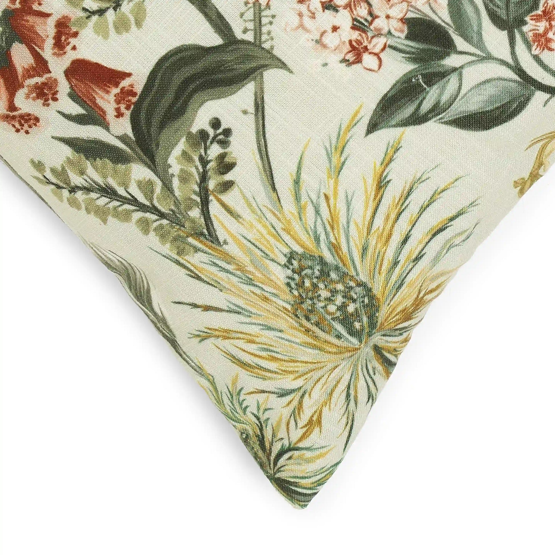 Vissencia Printed Cushion Cover | Meadow Rustic Timber / Cushion Cover (51cm x 51cm)