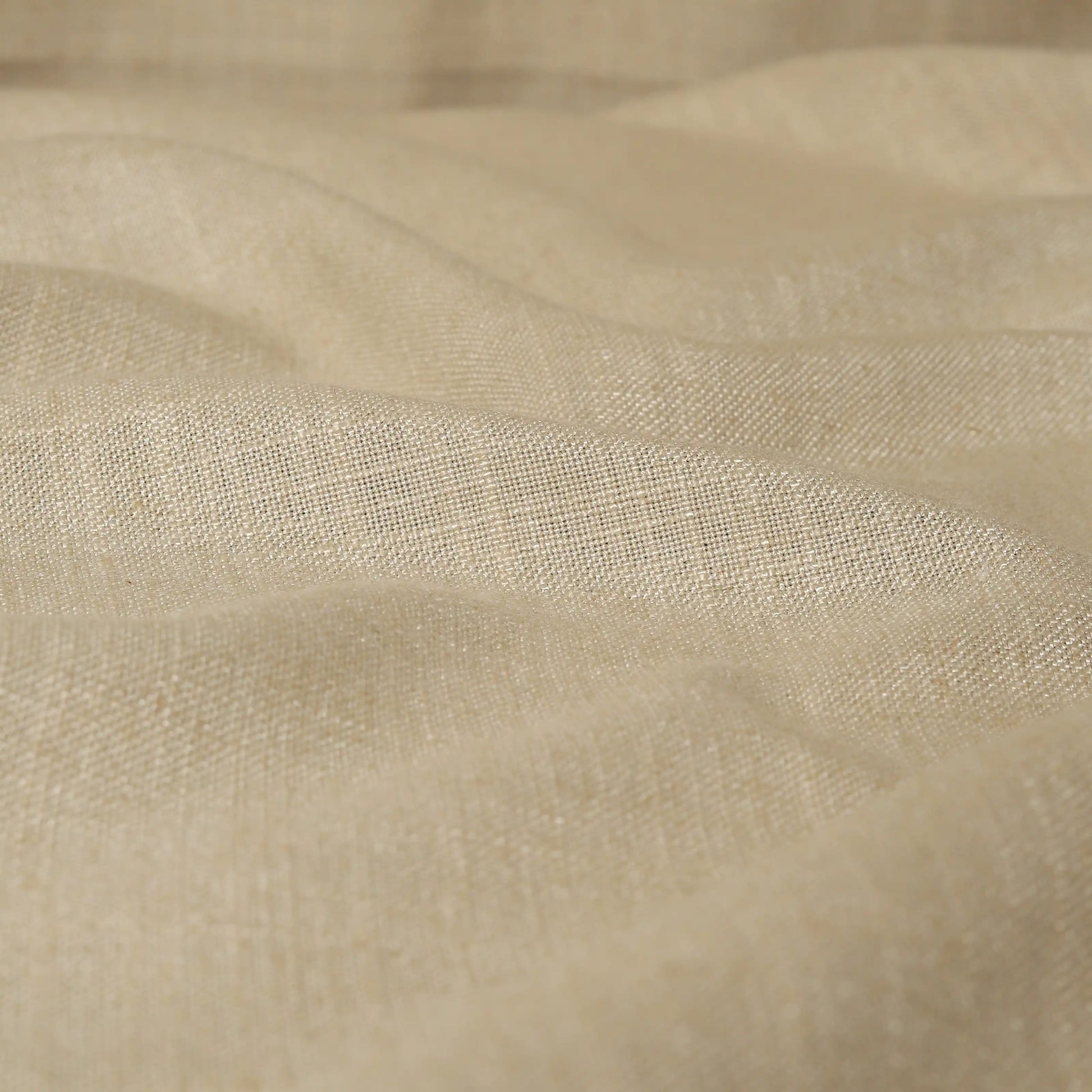 Paleto Set Of 2 Solid Readymade Curtains | Forest Days Tan / Window (5ft X 4.4ft)