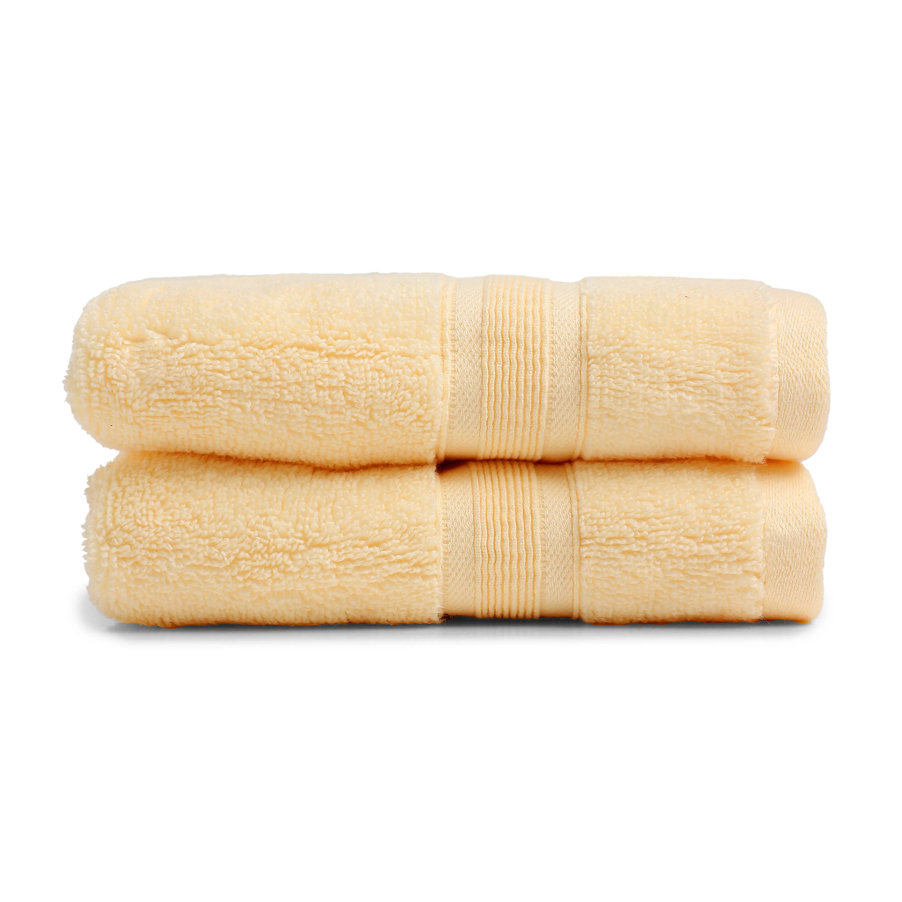 Pelushe Zero Twist 100% Cotton Hand Towel Buttercream / Hand Towel (40cm x 60cm)
