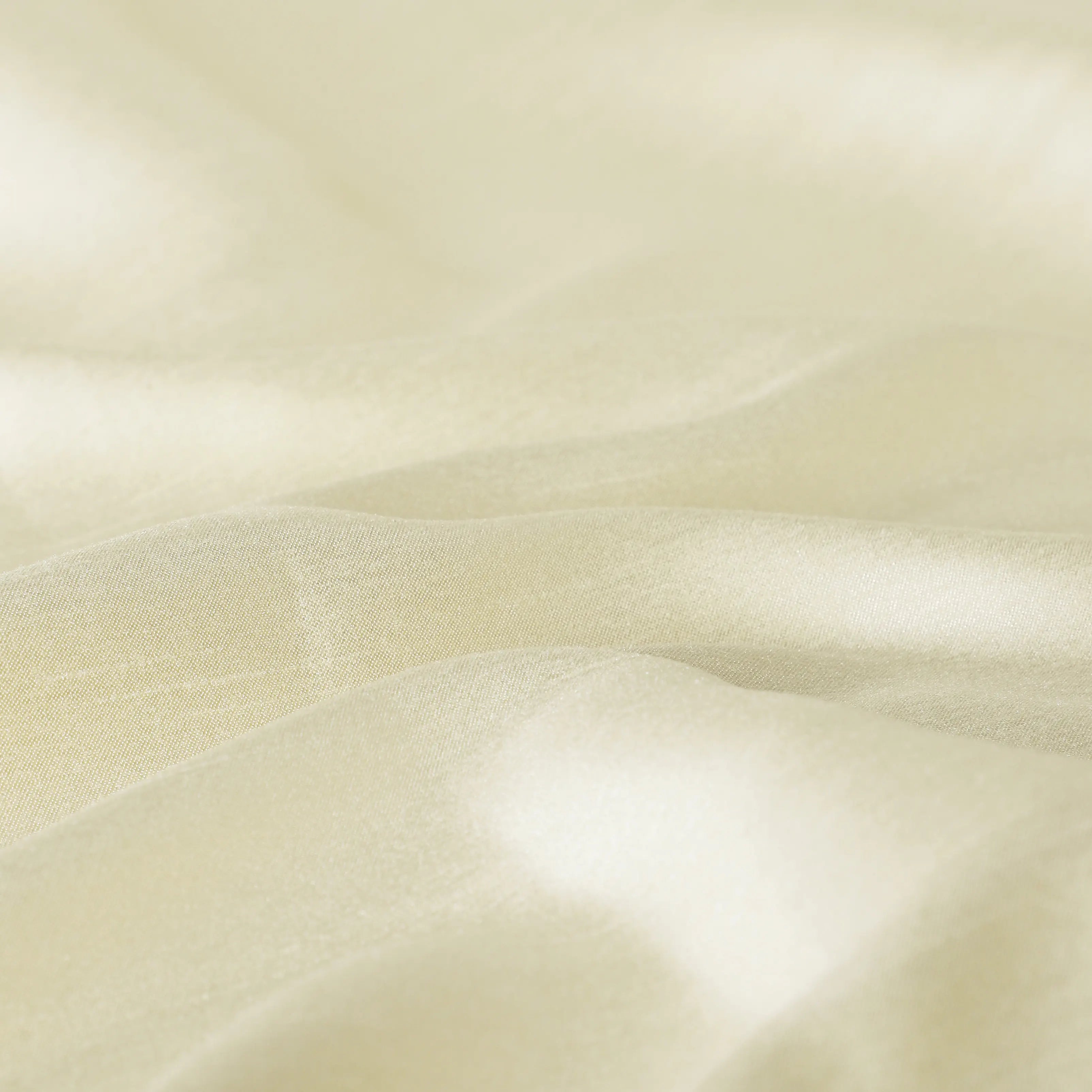 Paleto Set Of 2 Solid Readymade Curtains | Pure Hues Cashmere Cream / Door (4.25ft X 7.22ft)