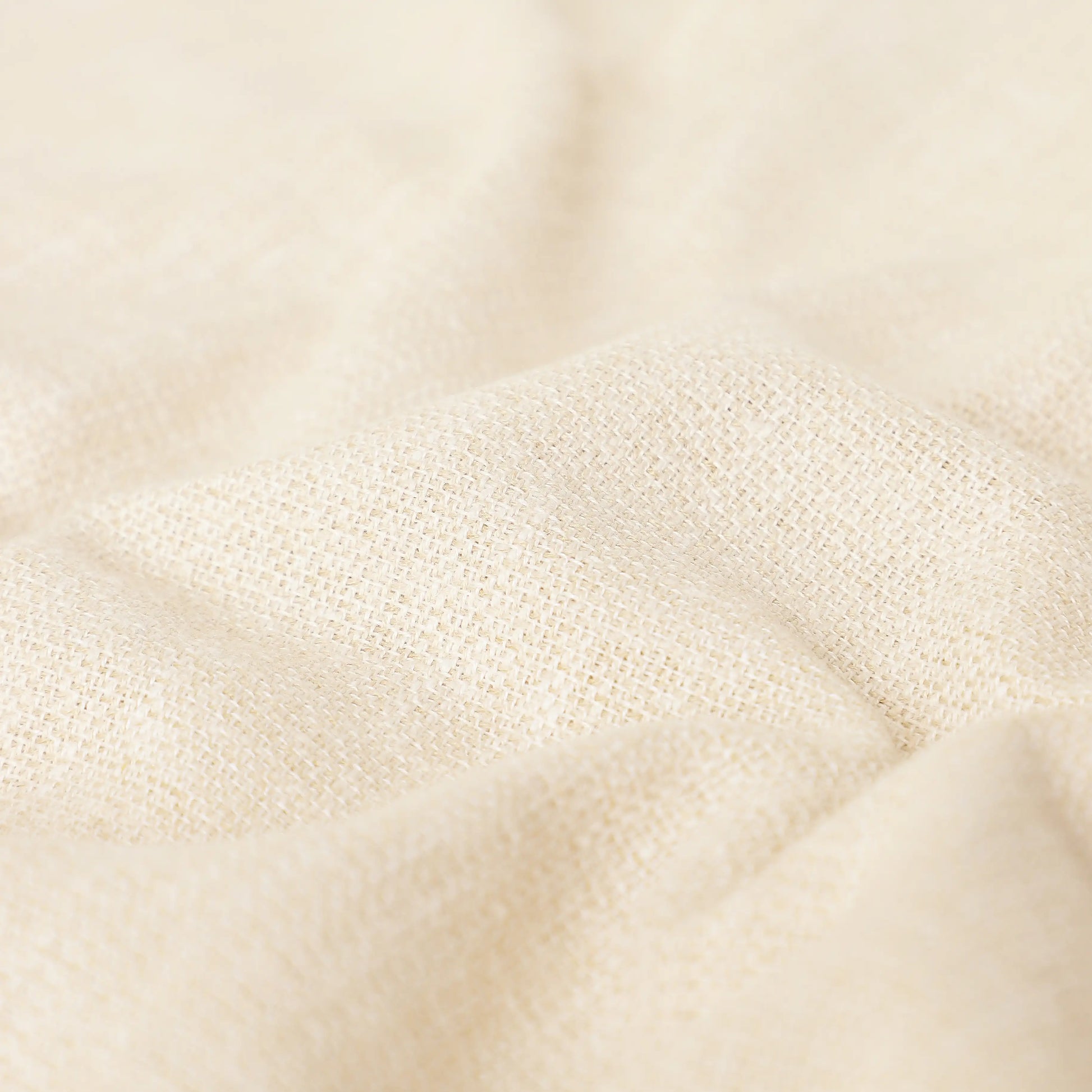 Paleto Set Of 2 Solid Readymade Curtains | Earthen Hues Parchment / Window (5ft X 4.4ft)