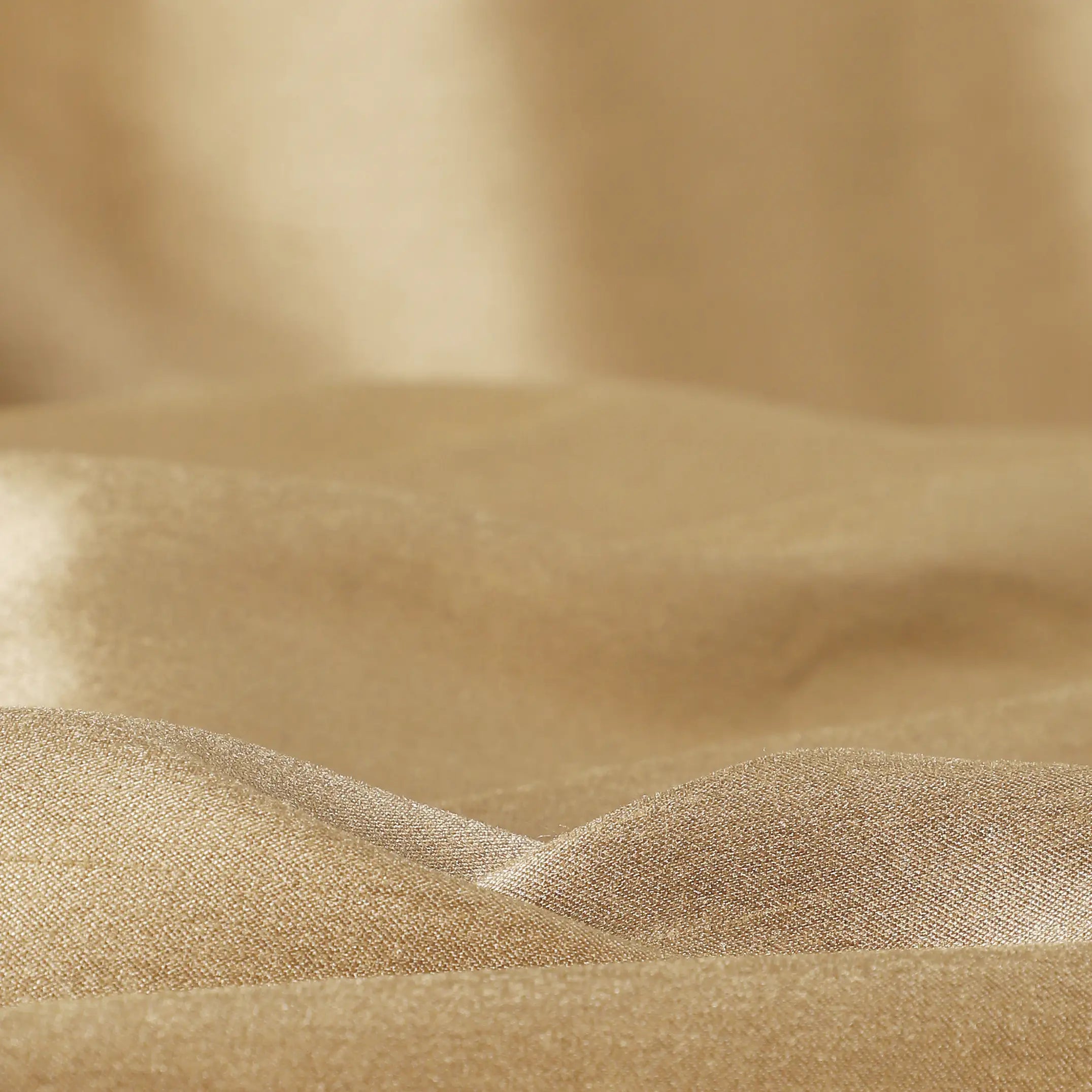 Paleto Set Of 2 Solid Readymade Curtains | Pure Hues Desert / Door (4.25ft X 7.22ft)