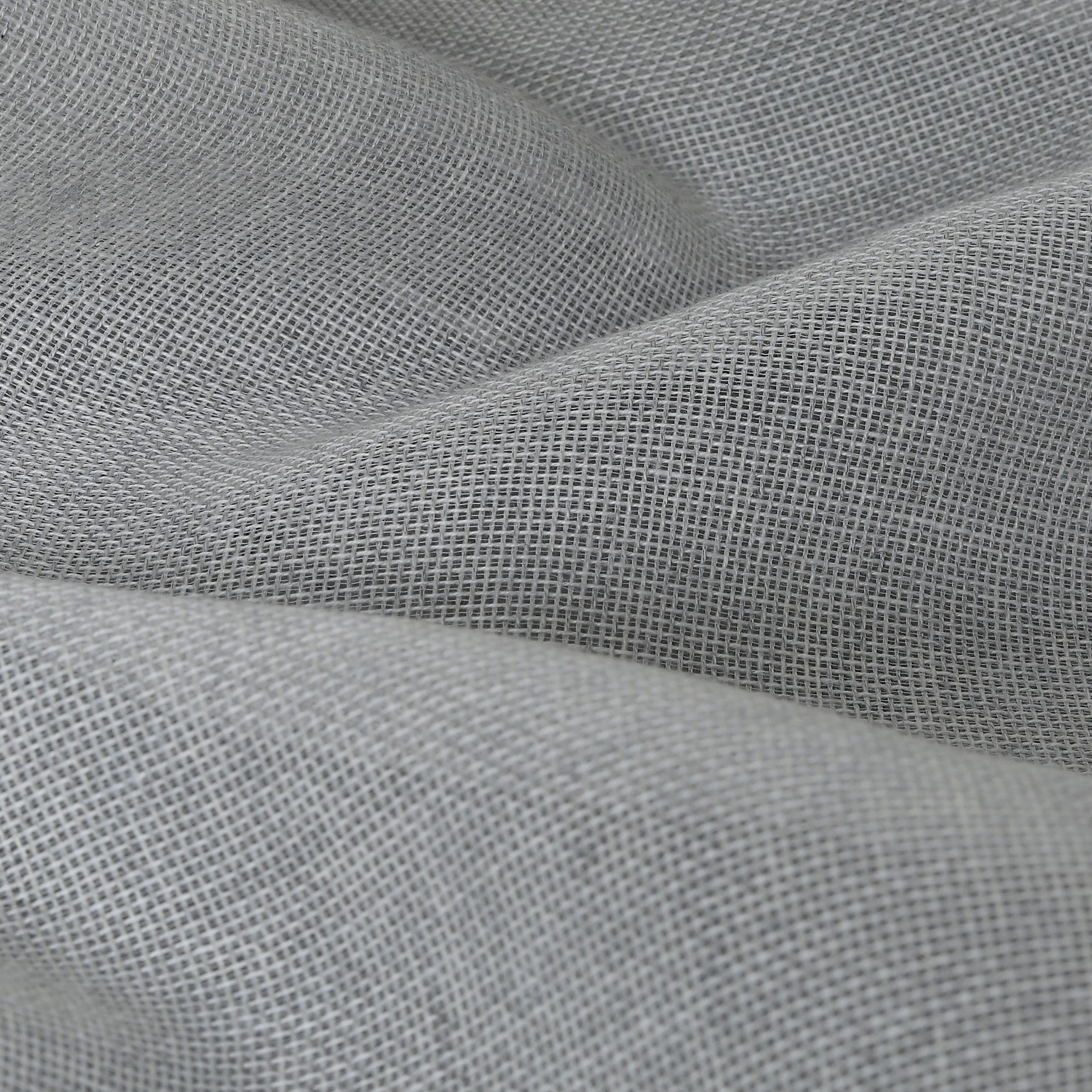 Velina Set Of 2 Sheer Readymade Curtains | 
Sand & Shadow Silver / Door-XL (9ft X 4.4ft)