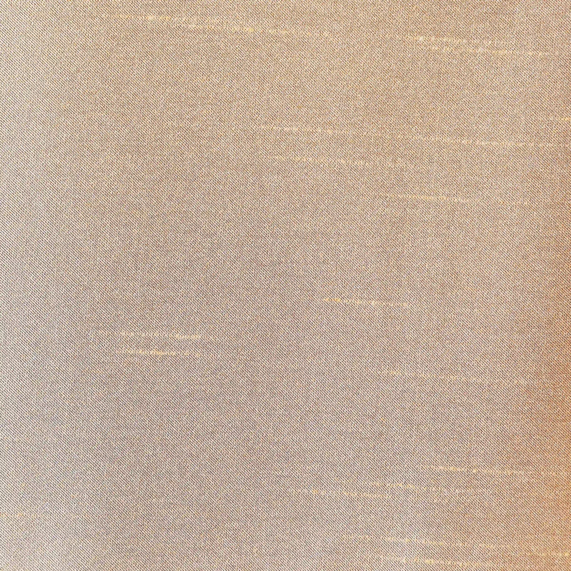 Paleto Set Of 2 Solid Readymade Curtains | Pure Hues Caramel / Door (4.25ft X 7.22ft)