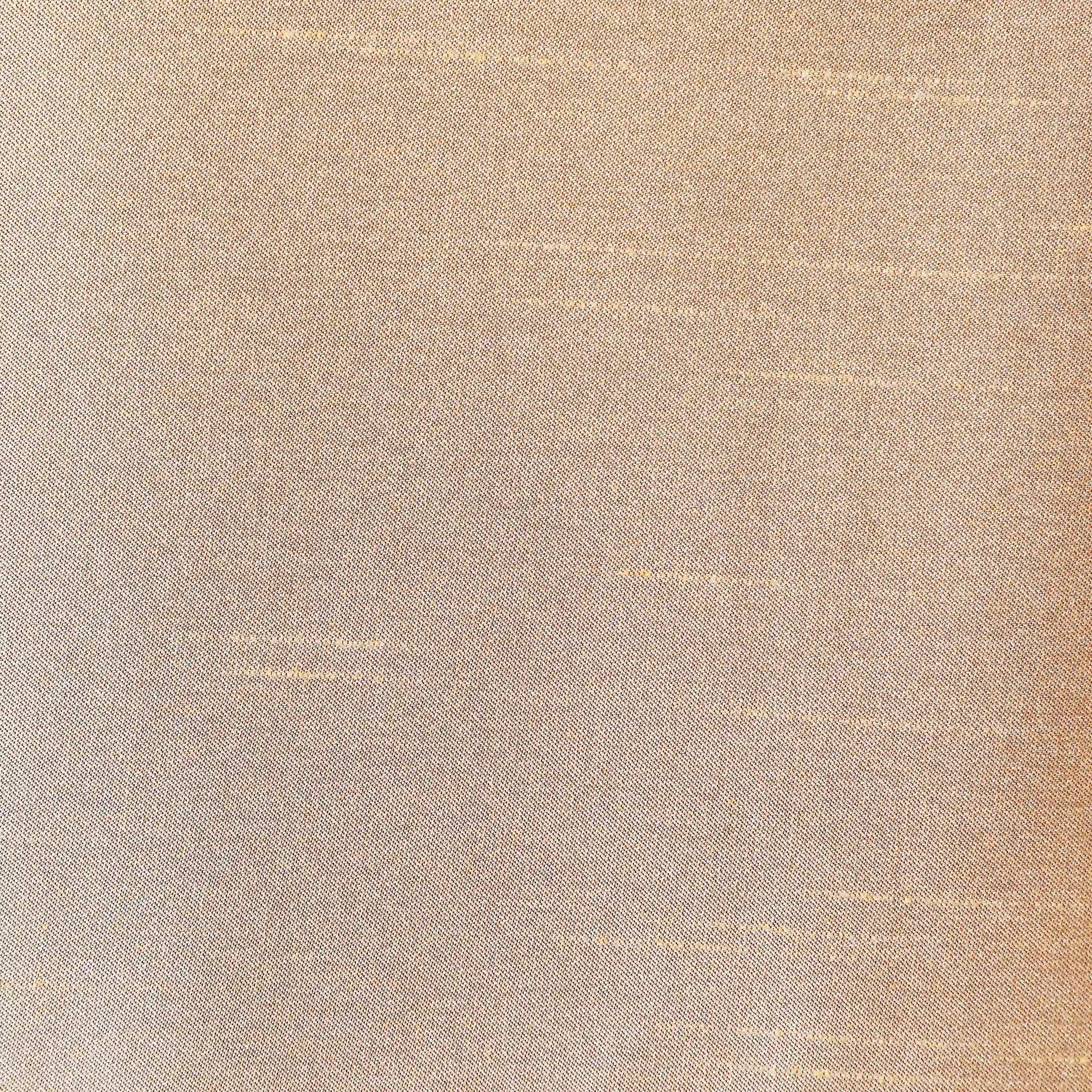 Paleto Set Of 2 Solid Readymade Curtains | Pure Hues Caramel / Door (4.25ft X 7.22ft)