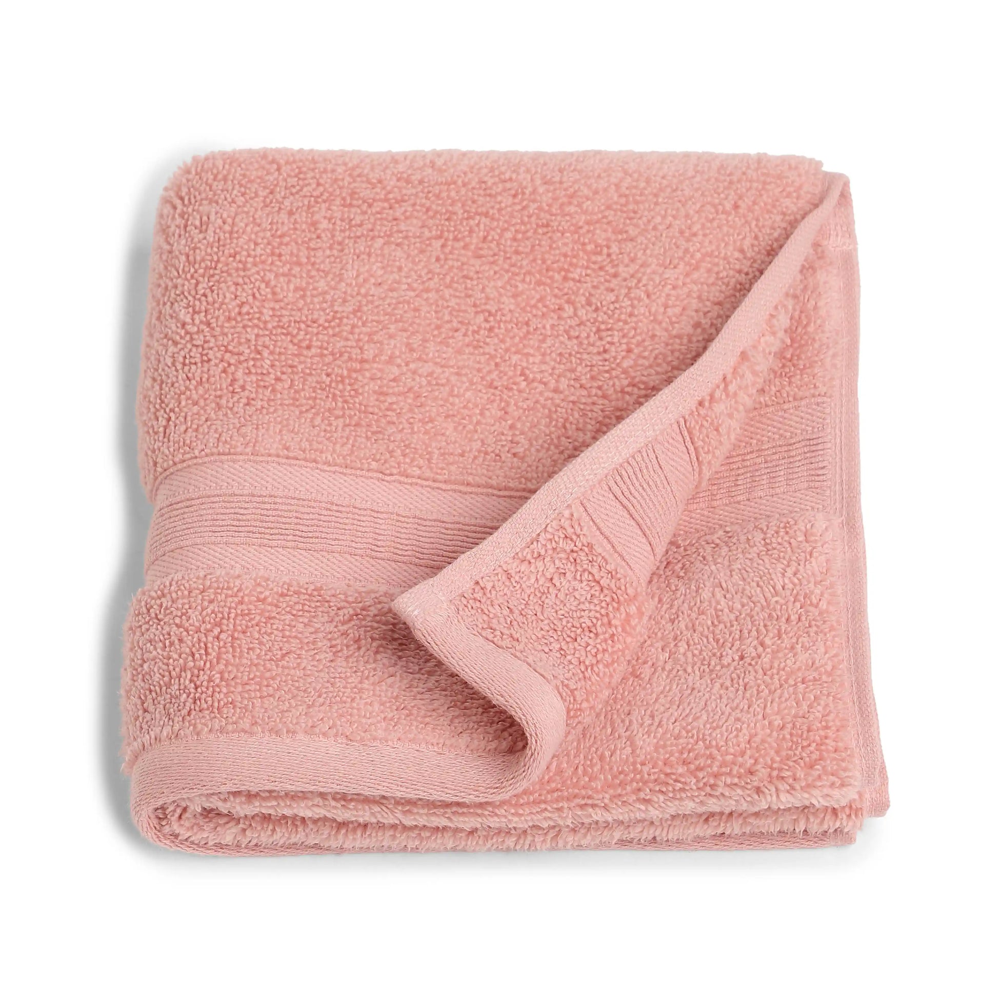 Pelushe Zero Twist 100% Cotton Hand Towel Salmon Dust / Hand Towel (40cm x 60cm)