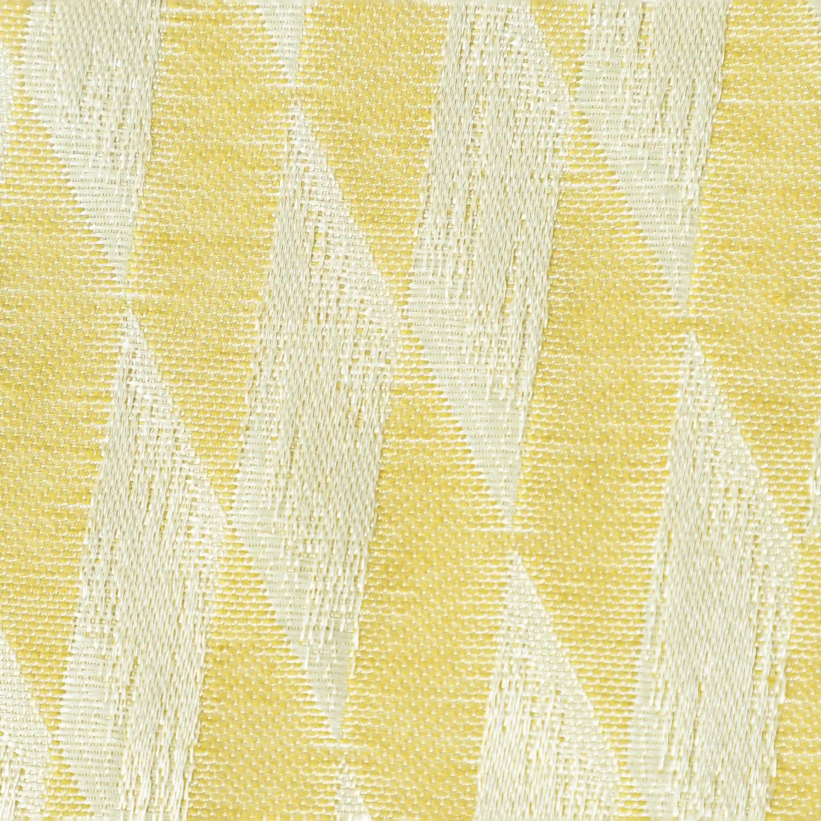 De Jacquard - Luxe Set Of 2 Jacquard Readymade Curtains | Prism Play Amber Glaze / Window (5ft X 4.4ft)