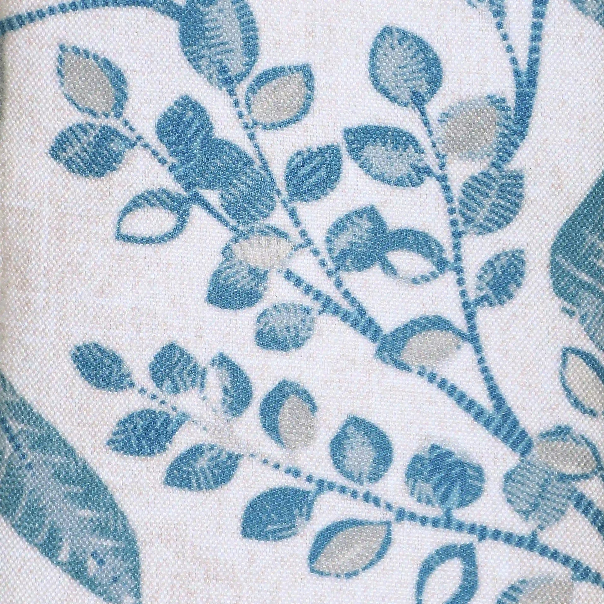 Chippa Lane Set Of 2 Printed Readymade Curtains | Sketchy Botanicals Bluebell / Door (7ft X 4.4ft)