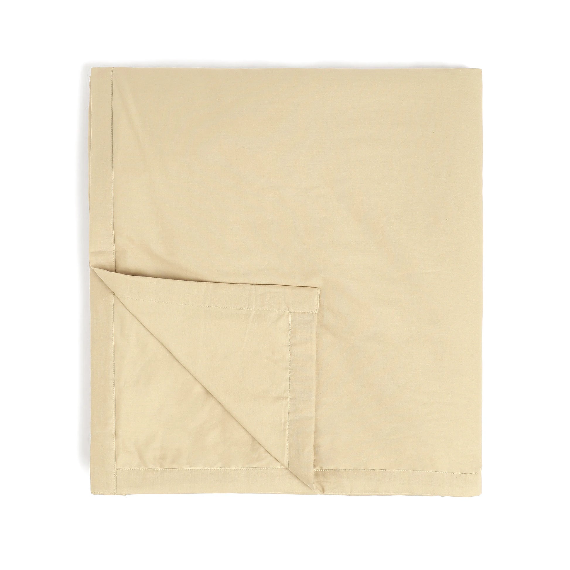 Paleto | Everyday Hues Cotton Solid Dyed Dohar with Super Soft Flannel Layering-Beige Beige / Double