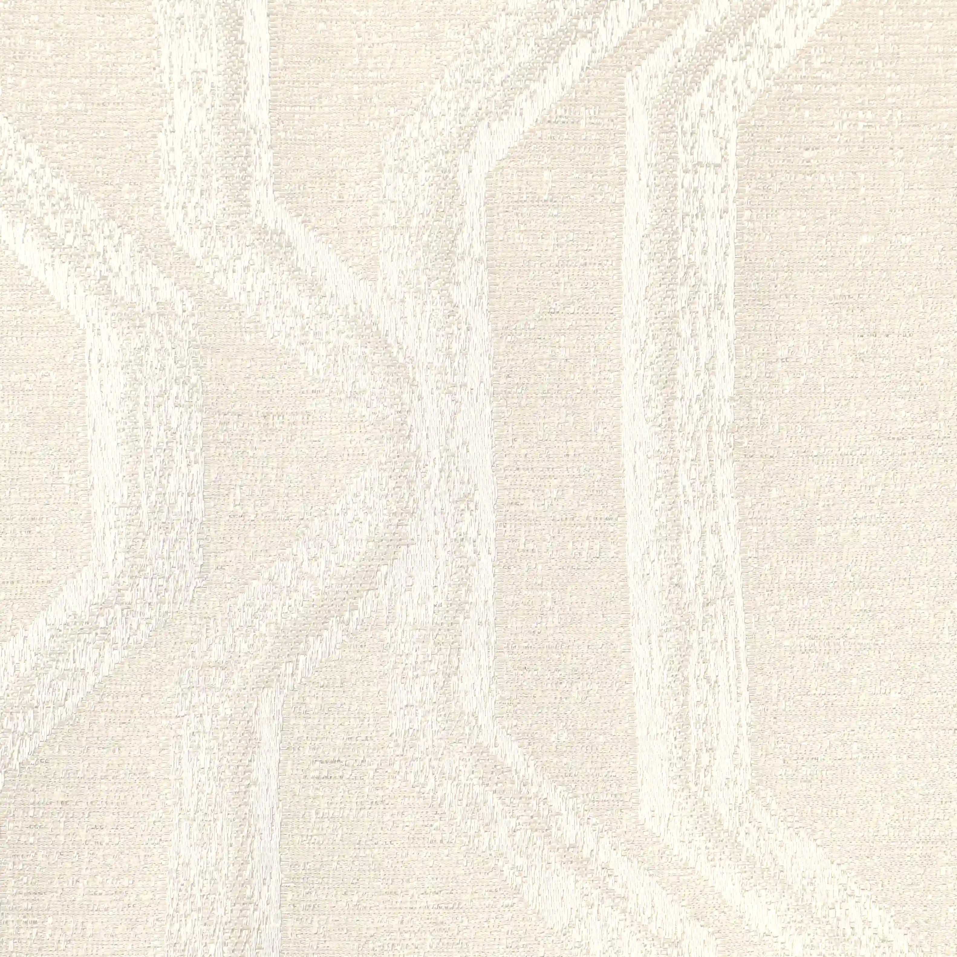 De Jacquard - Classic Set Of 2 Jacquard Readymade Curtains | Abstract Flow Pearl / Door-XL (9ft X 4.4ft)